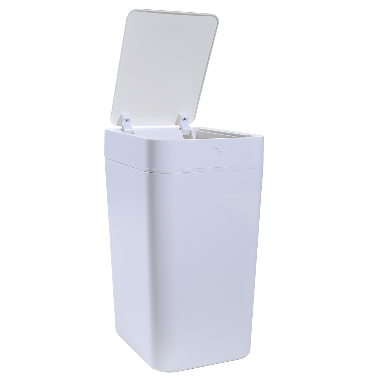 Ведро для мусора, 8 л, сенсорное, пластик, прямоугольное, белое, Sensor bin изображение № 2