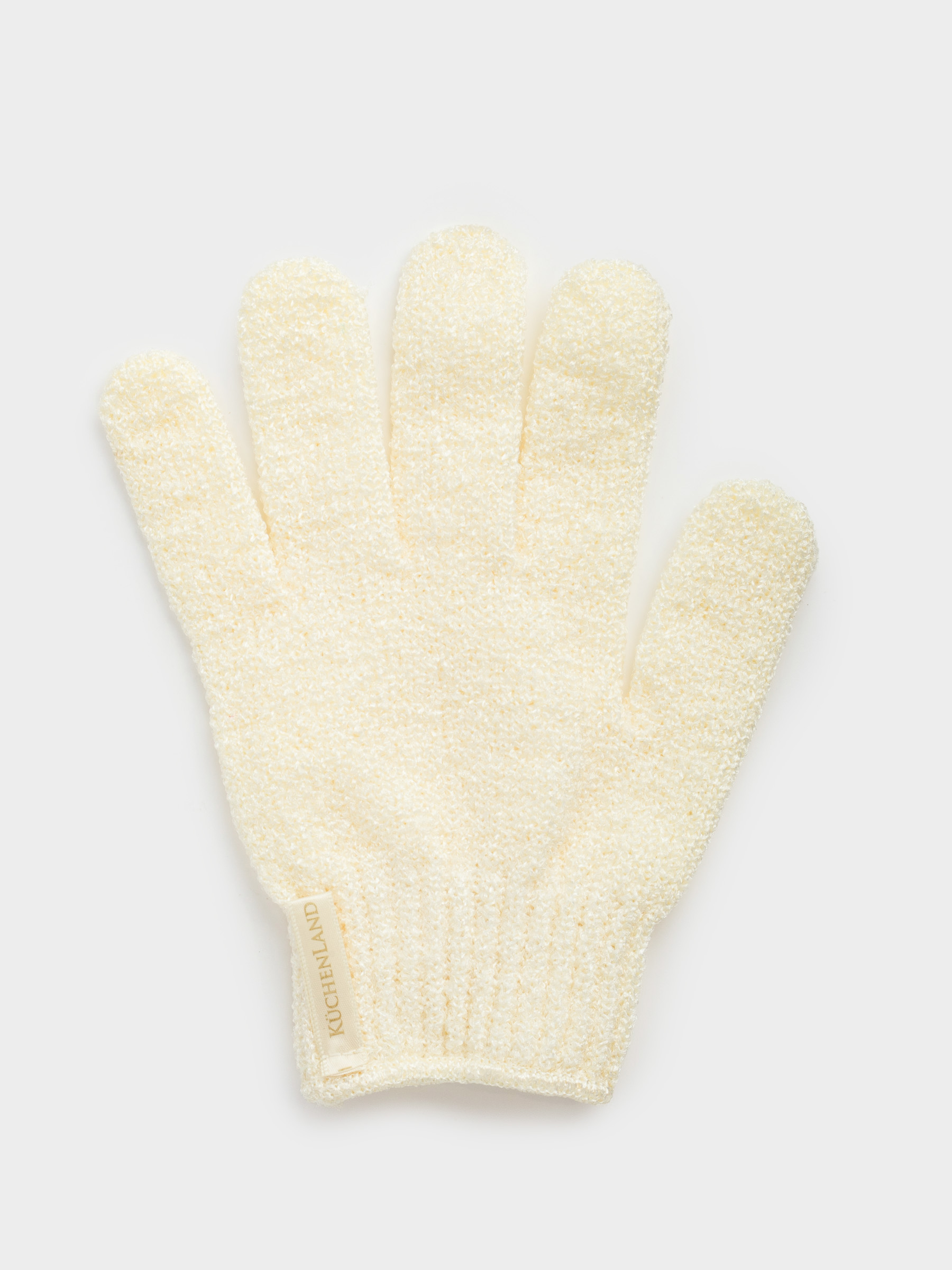 Денені жууға арналған қолғап, 20 см, 2 дана, қабыршақтайды, нейлон, сарғылт-қоңыр, Unique spa, image-1