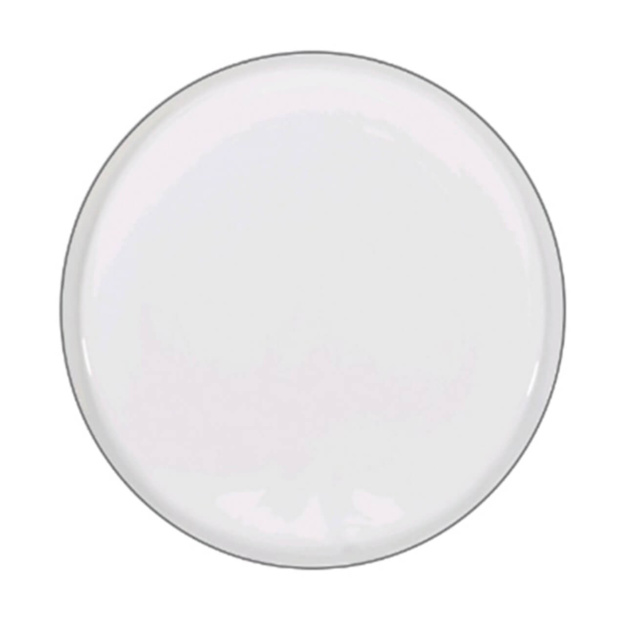 Тарелка десертная, 20 см, 2 шт, фарфор F, белая, Ideal silver изображение № 1