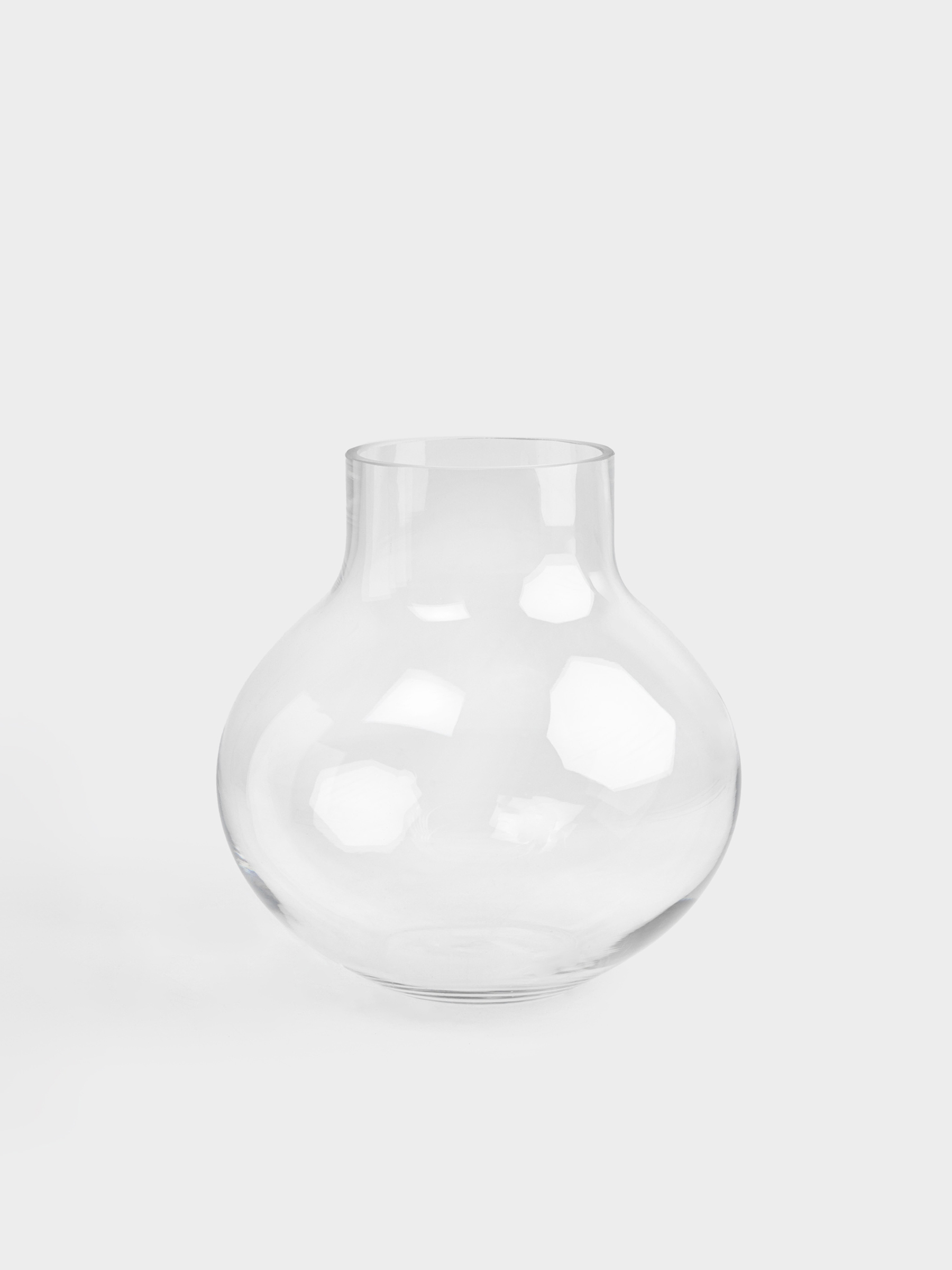 Гүл вазасы, 25 см, шыны, Колба, Flask