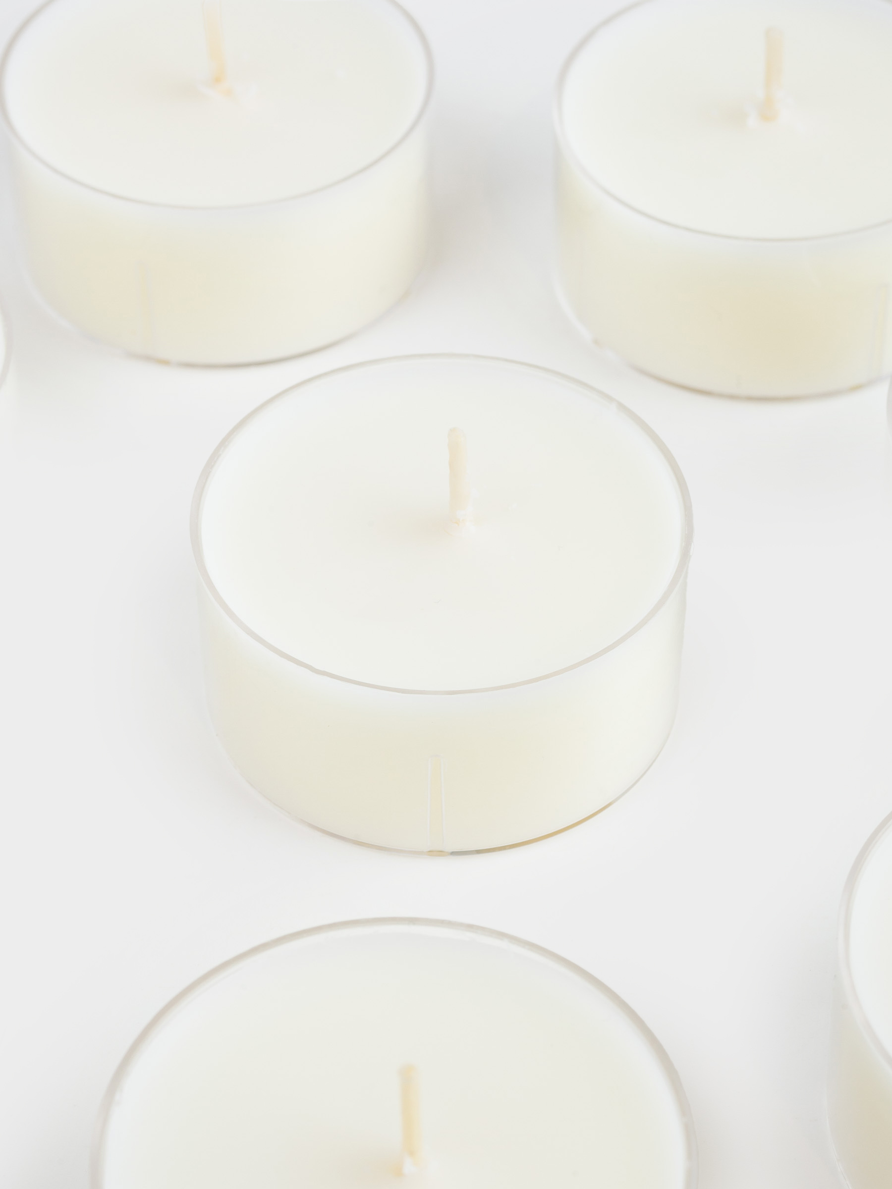 Свеча чайная, ароматическая, 6 см, 8 шт, чайная, Cinnamon, Luxury white, image-2