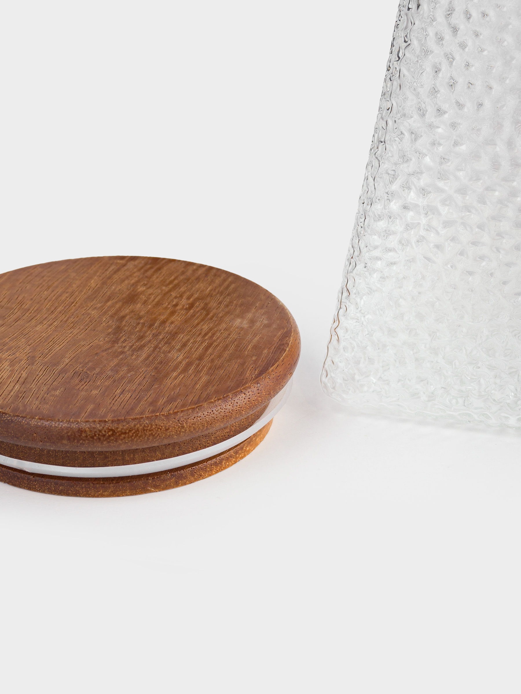 Сусымалы өнімдерге арналған құты, 950 мл, шыны/ағаш, Relli wood, image-3