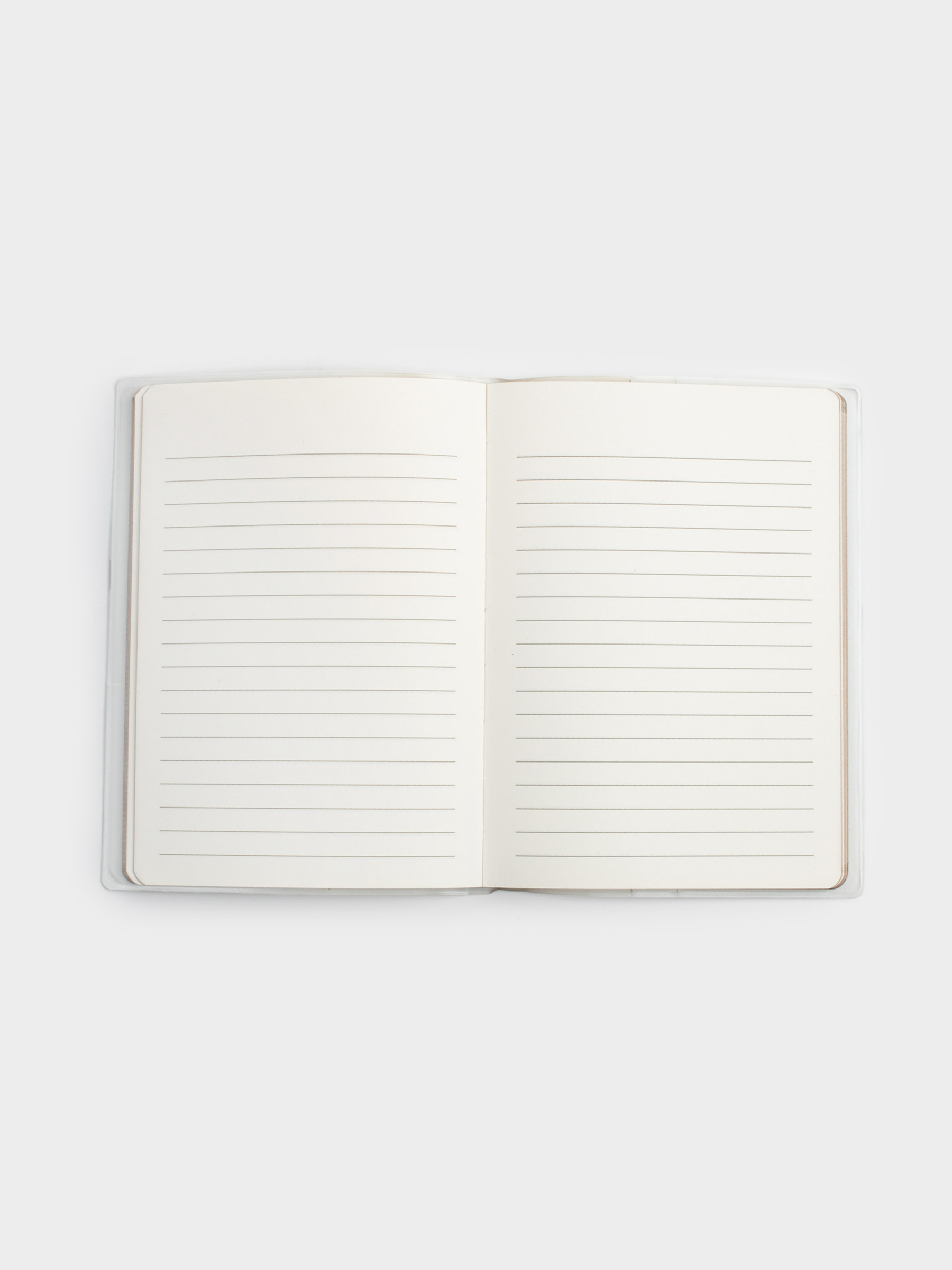 Жазбаға арналған блокнот, 13х18 см, 80 л, таспасы бар, ПВХ, сүт түстес, Elegant, Stationery, image-5