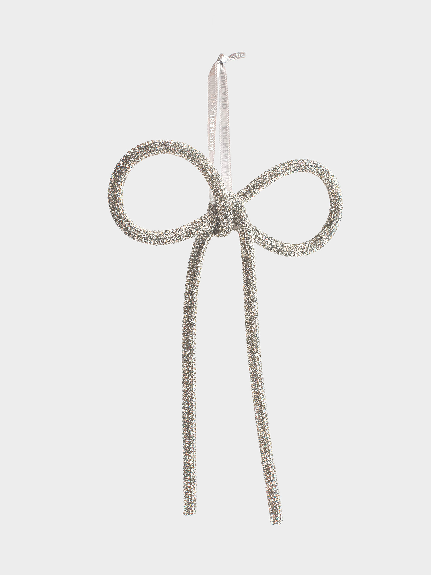 Шырша ойыншығы, 20х14 см, акрил/металл, ақ, Бантик, Figure sparkle, image-1