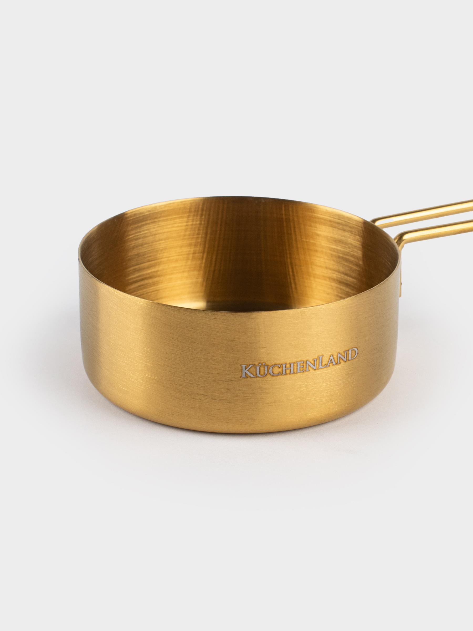 Өлшеуіш қасық, 100 мл, болат, алтын, Device gold, image-5