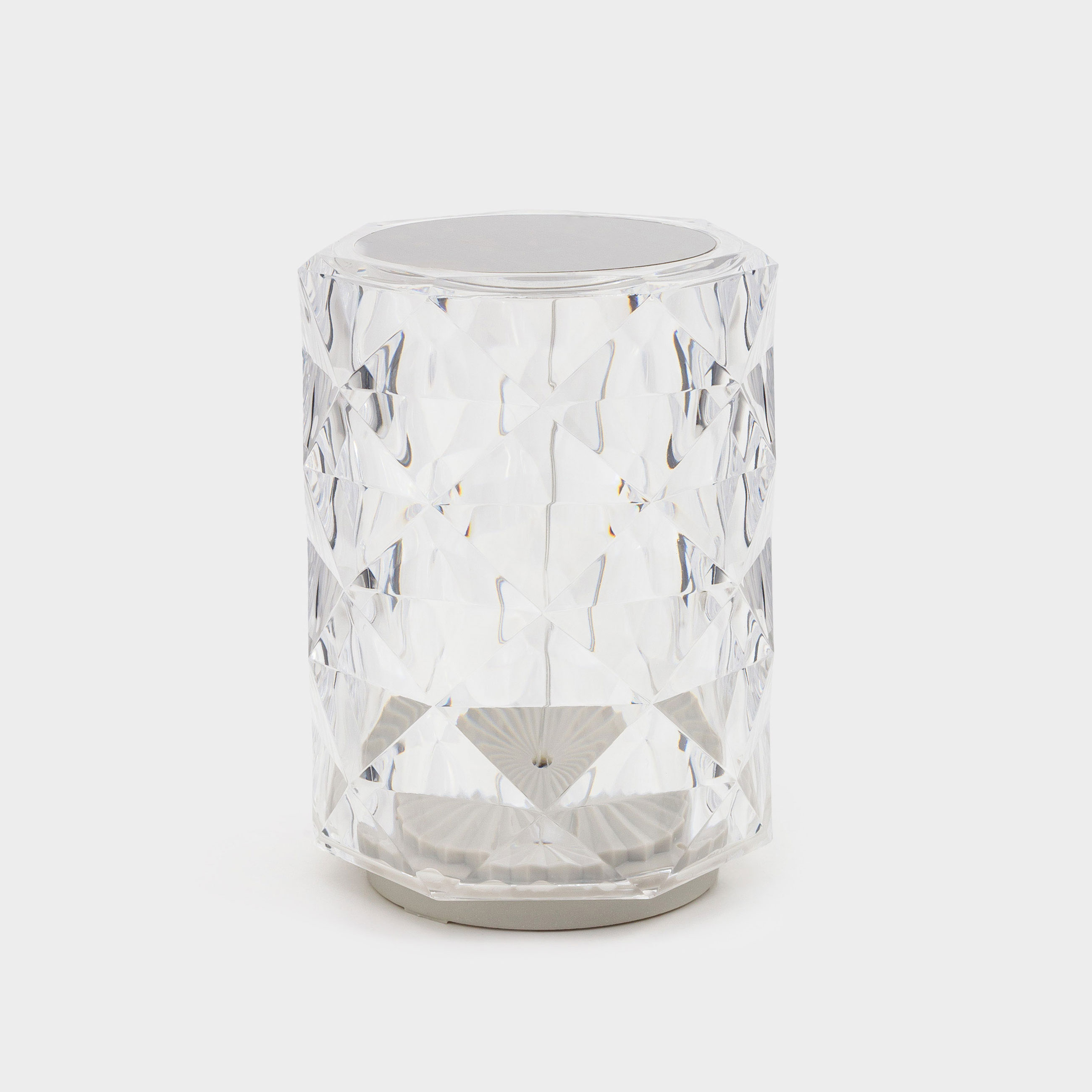 Сенсорлық шам, 13 см, сымсыз, пластик / металл, Ромб, Rhombus, image-0