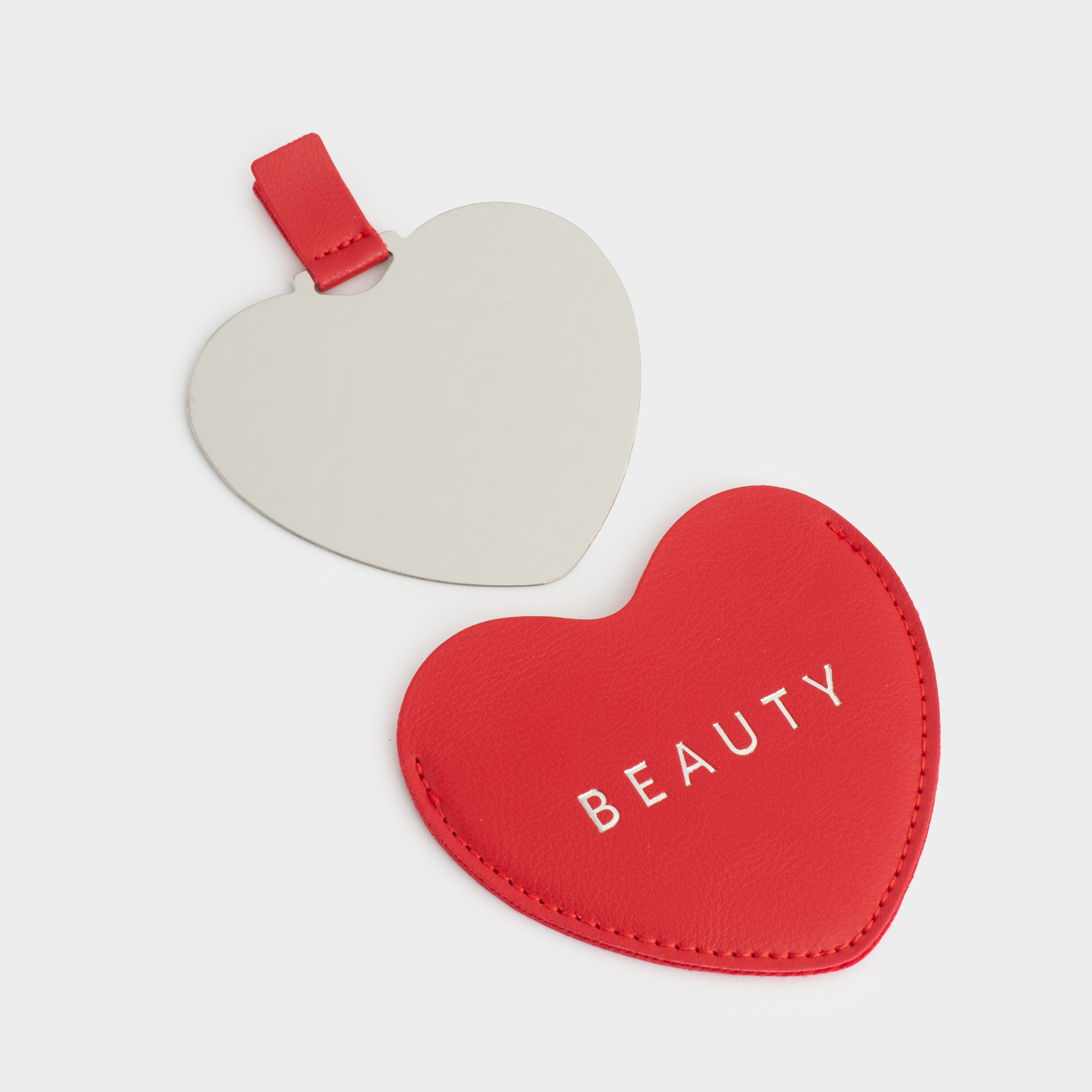 Брелок, 9 см, полиуретан/металл, красный, Сердце, Keychain heart, image-5