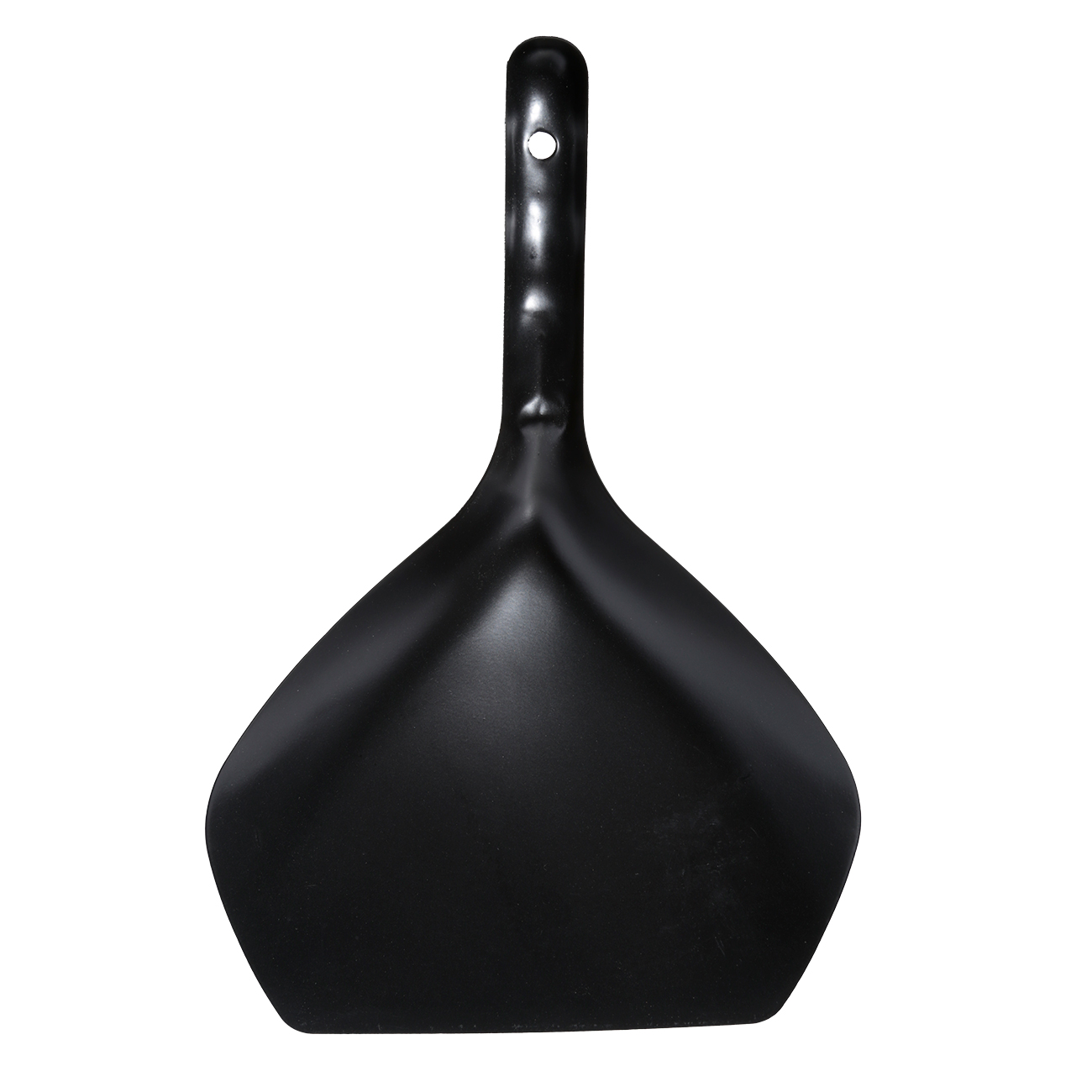 Щетка для мусора, с совком, 33 см, пластик/бамбук/сталь, черная, Black clean изображение № 2