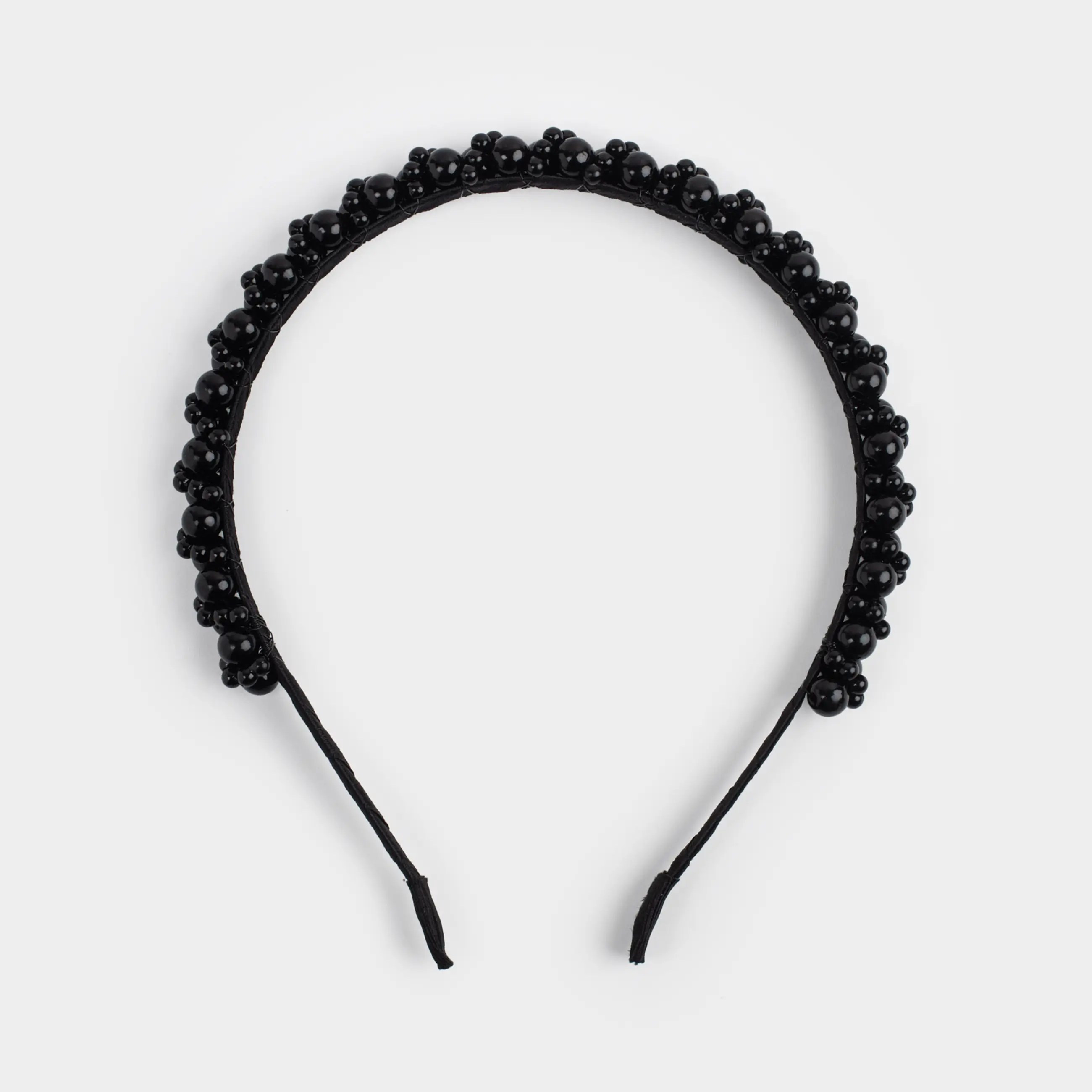Тоғыншақ, 13х16 см, пластик/металл, қара, моншақтар, Hairstyle