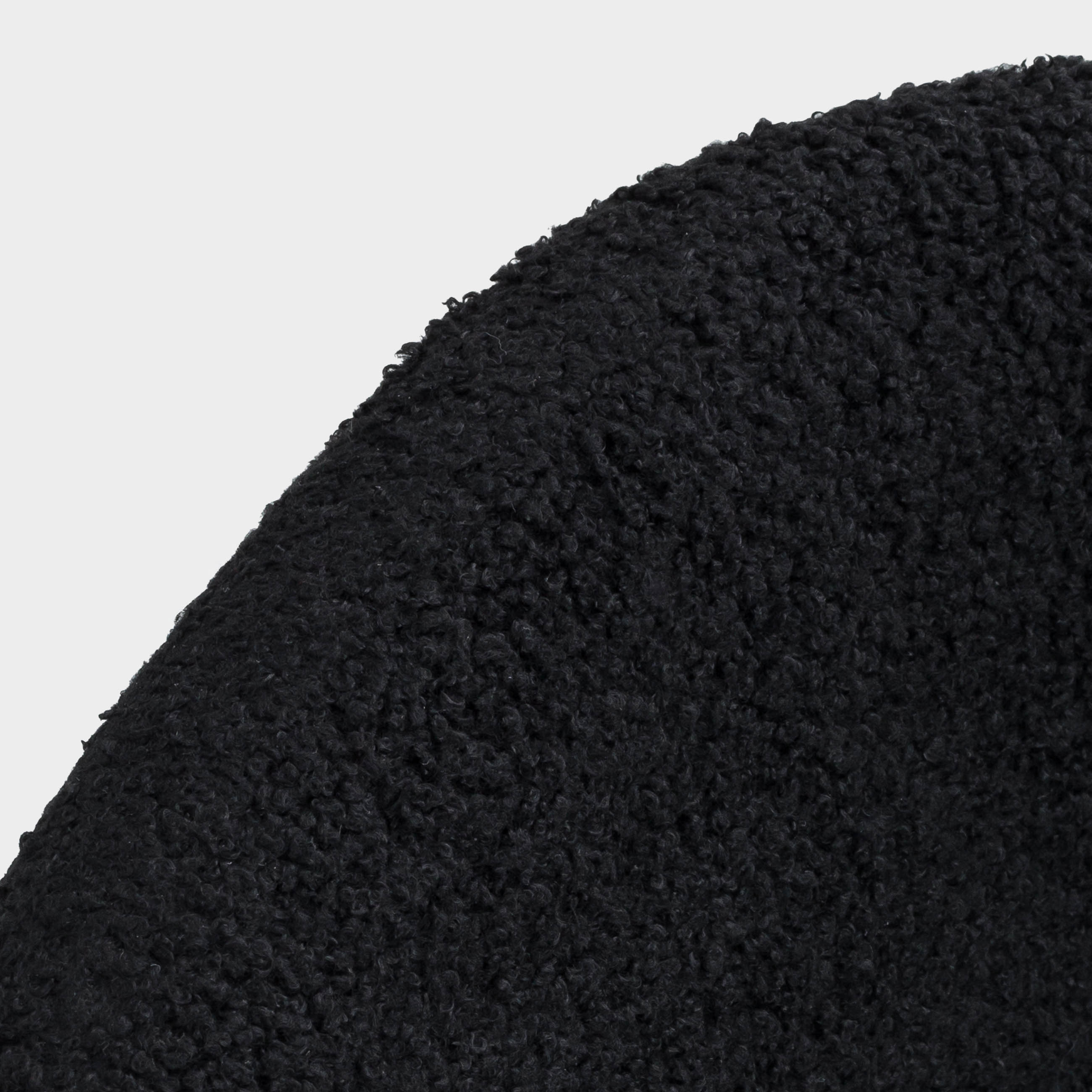 Кресло, 78 см, с подлокотниками, букле/металл, черное, Boucle, image-4