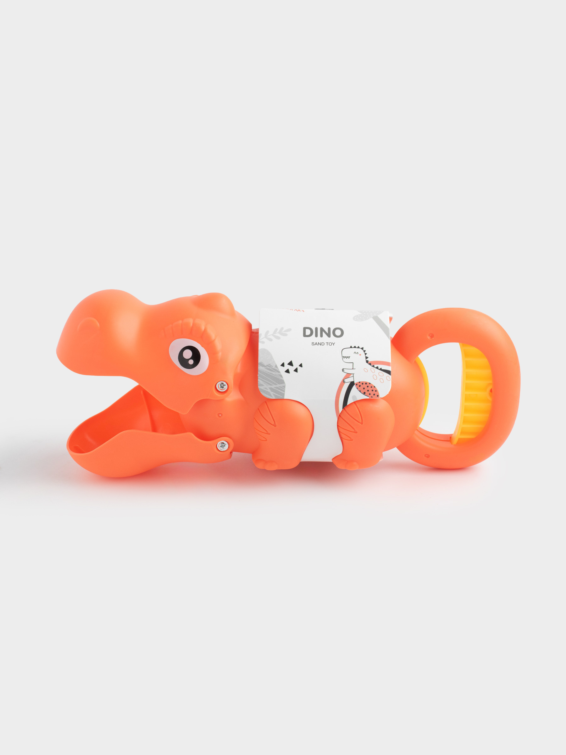 Игрушка для песка, 26 см, пластик, оранжевая, Динозавр, Dino, image-5