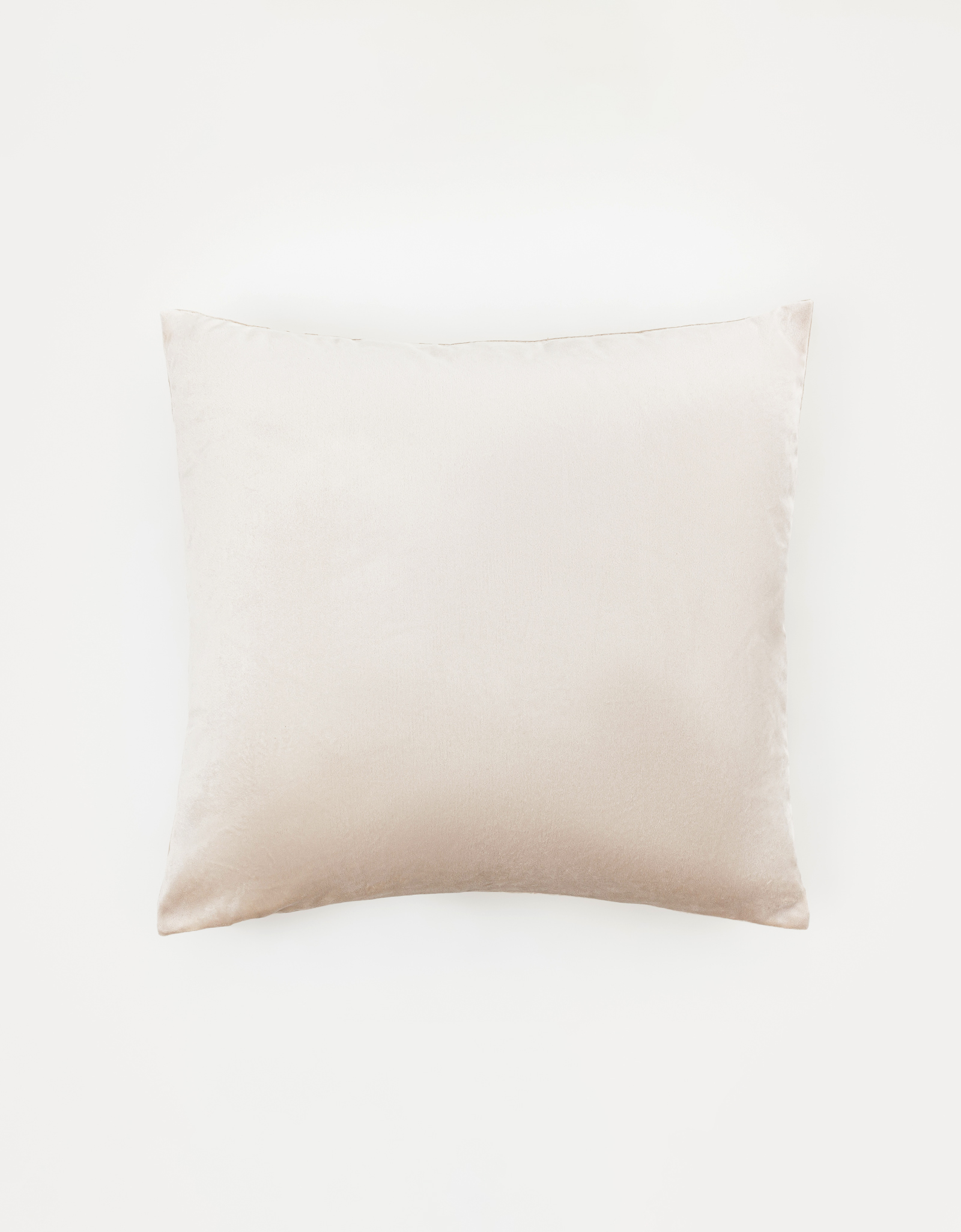 Подушка декоративная, 45х45, вельвет, молочно-золотистая, Sweet home, Scroll, image-1
