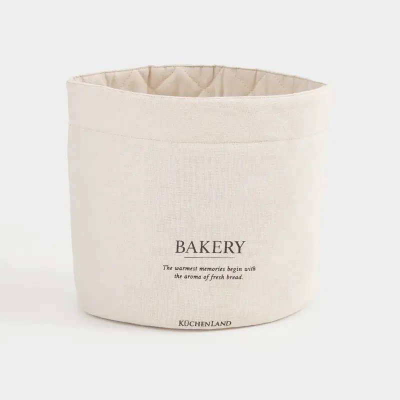 Корзина для хлеба, 20х30 см, хлопок, бежевая, Bakery, Course ,image-0