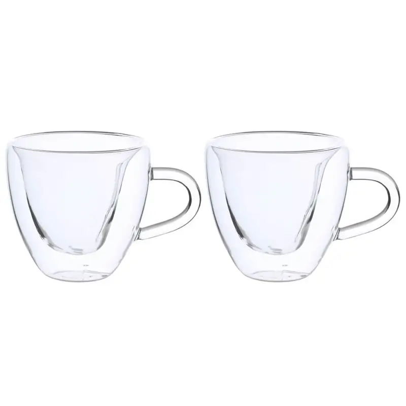 Кружка, 250 мл, 2 шт, стекло Б, Сердце, Air shape, image-0