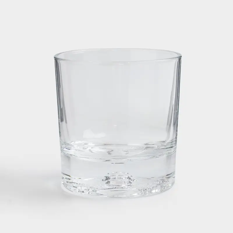 Стакан для виски, 9 см, 300 мл, стекло, Медведь, Elements, image-0