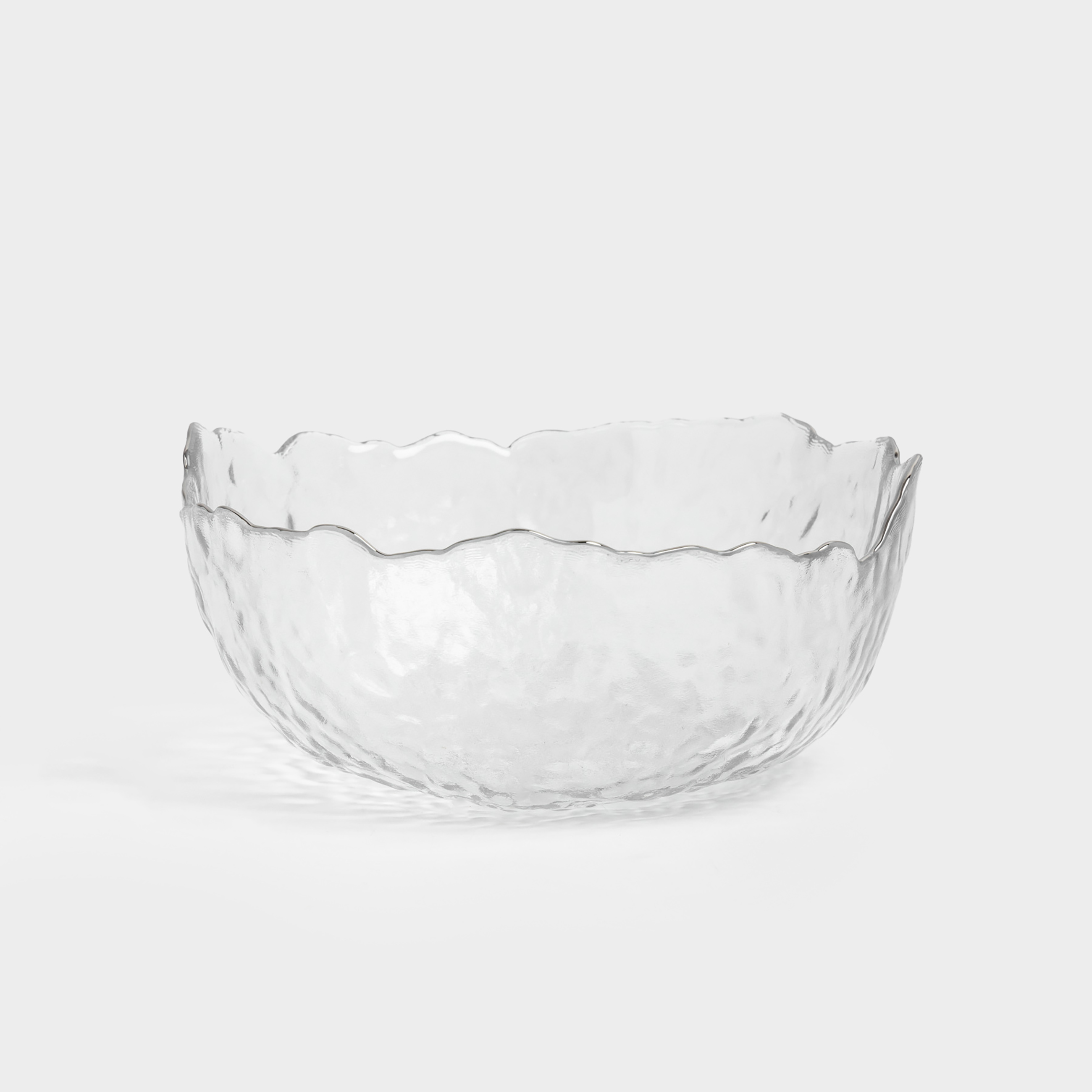 Кесе, 13х6 см, шыны, күміс жиектері бар, Nautilus silver, image-0