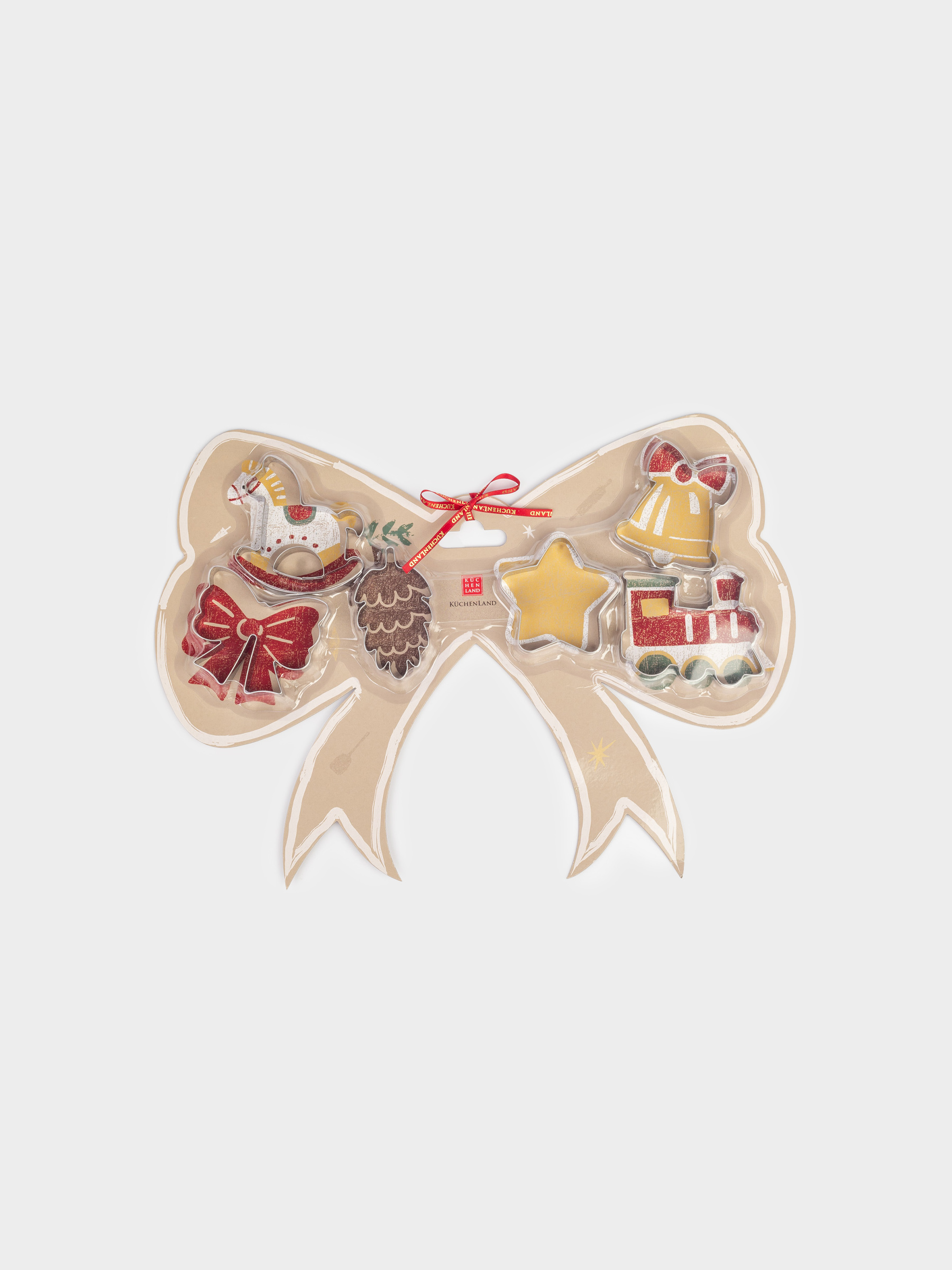 Набор форм для печенья, 6 шт, сталь, Новогодняя фантазия, Bakery NY, image-0