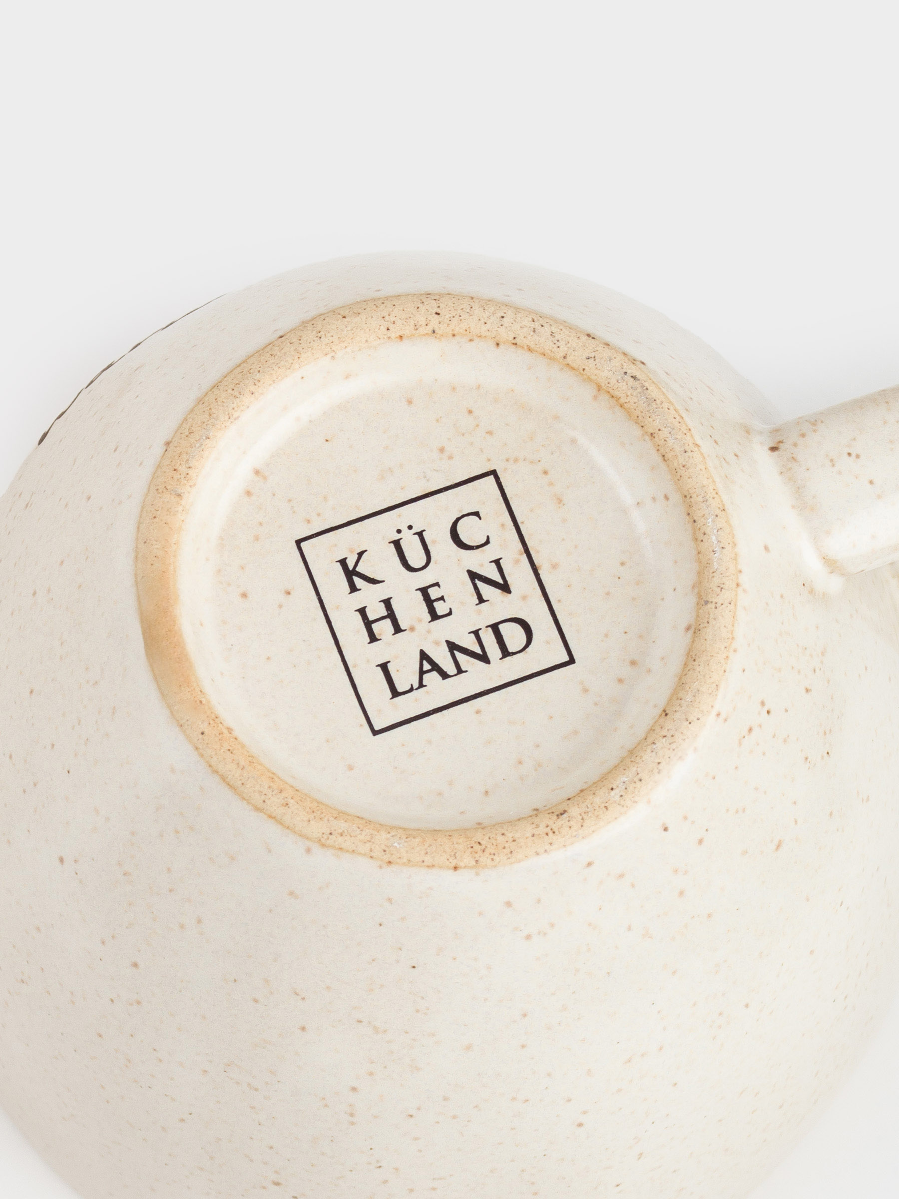 Кружка, 370 мл, керамика, молочная, в крапинку, Еж внутри, Delicia, image-5