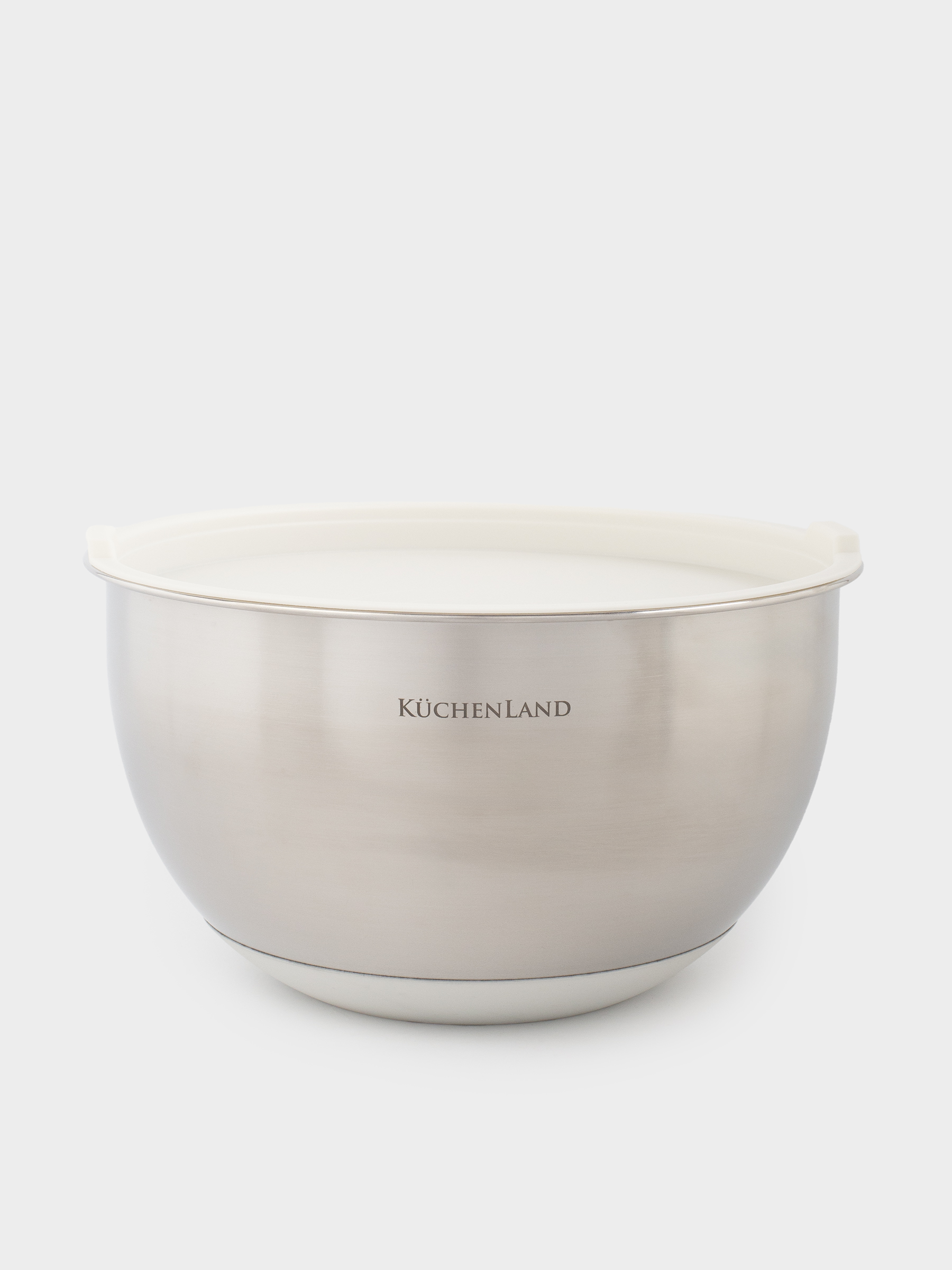 Тостаған, 1,25 / 2,5 л, 2 дана, қақпағы бар, сырғанауға қарсы түбі, болат / пластик, бежевый, Терра, image-2