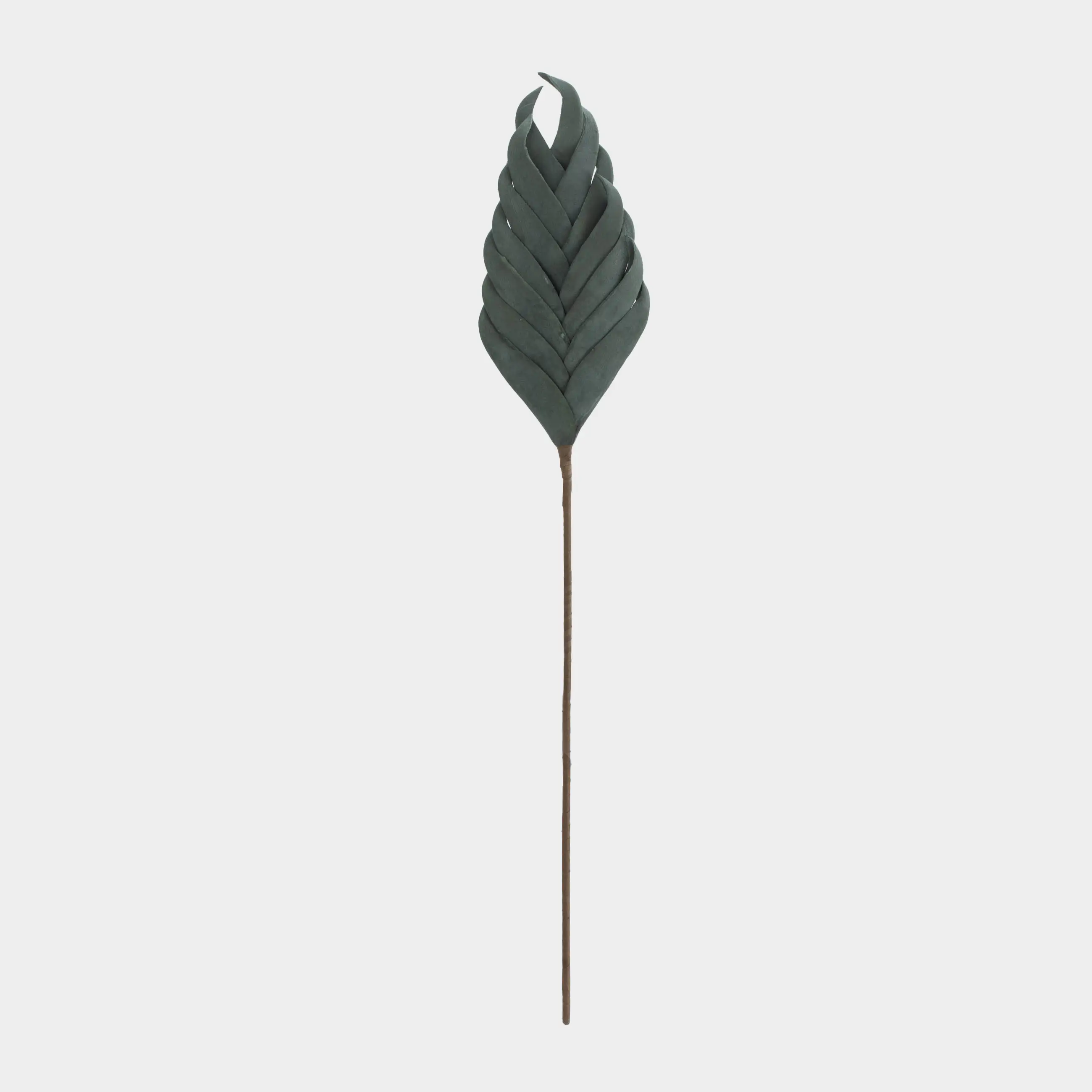 Сәндік бұтақ, 71 см, көбік/қағаз, Жасыл жапырақтар, Tropical decor
