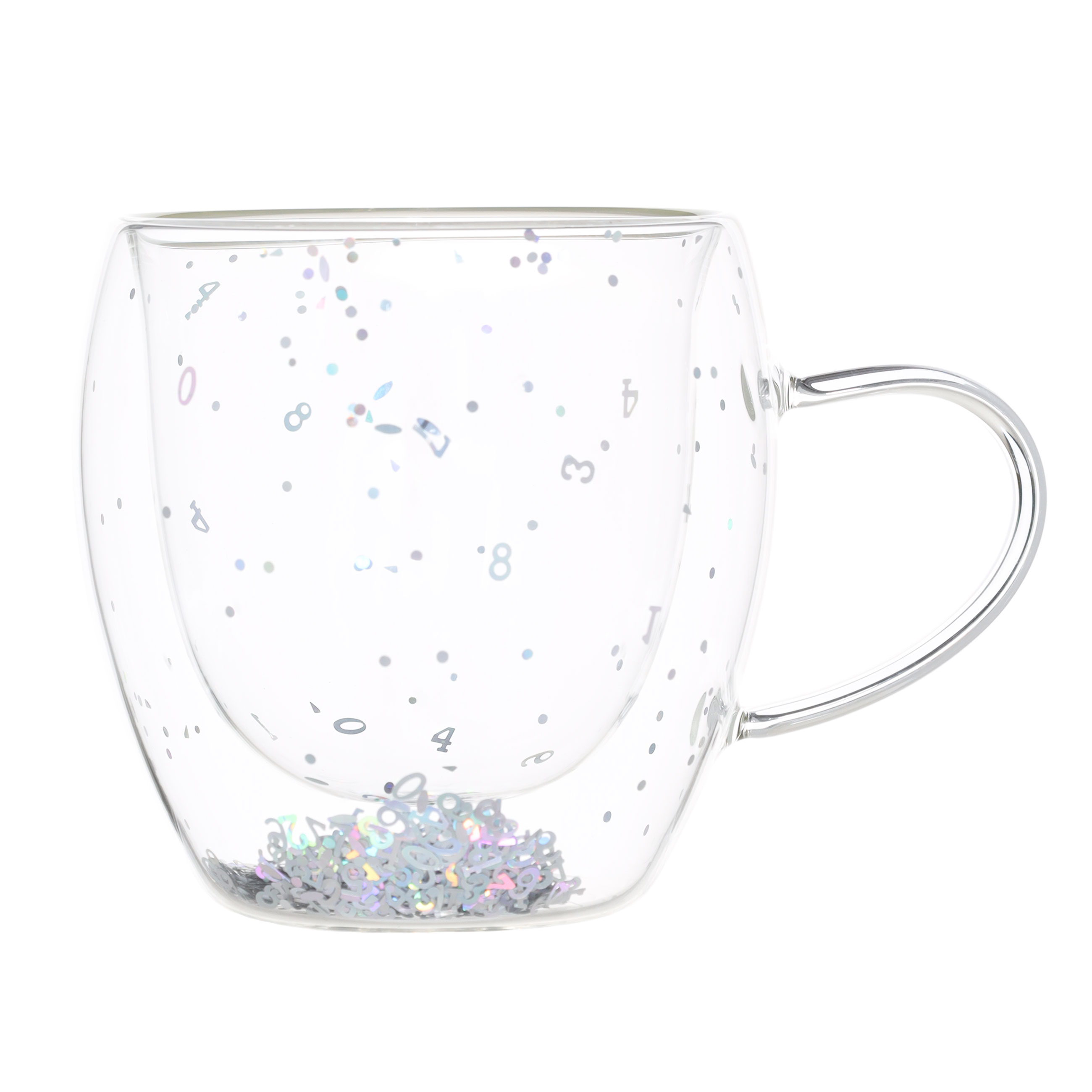 Кружка, 250 мл, стекло Б, Цифры, Air-sparkly, image-2