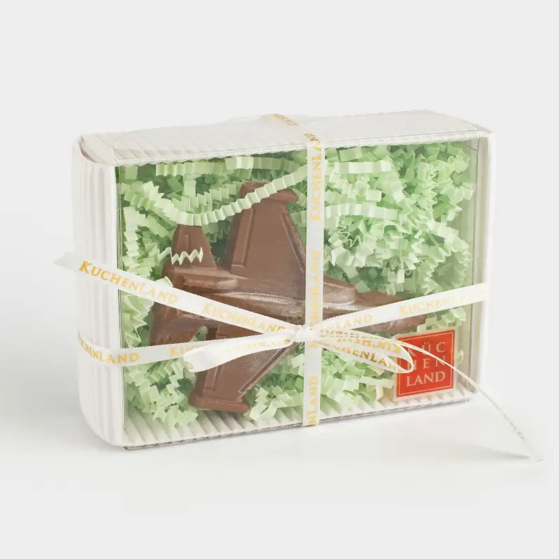 Шоколад, 17 гр, молочный, бельгийский, Самолетик, Handmade chocolate ,image-0
