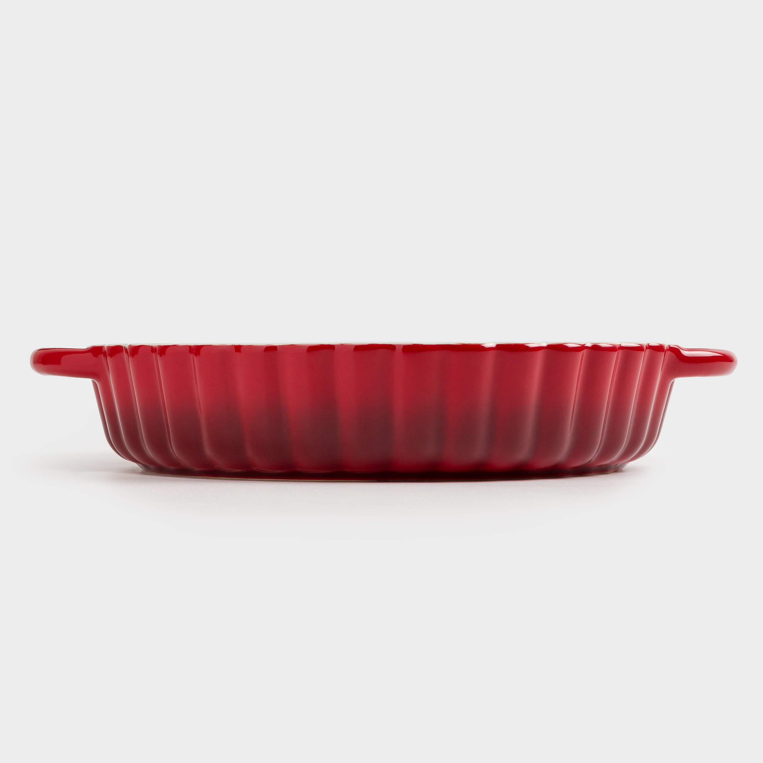 Форма для запекания, 25 см, керамика, круглая, бордовая, Градиент, Cakes gradient, image-6