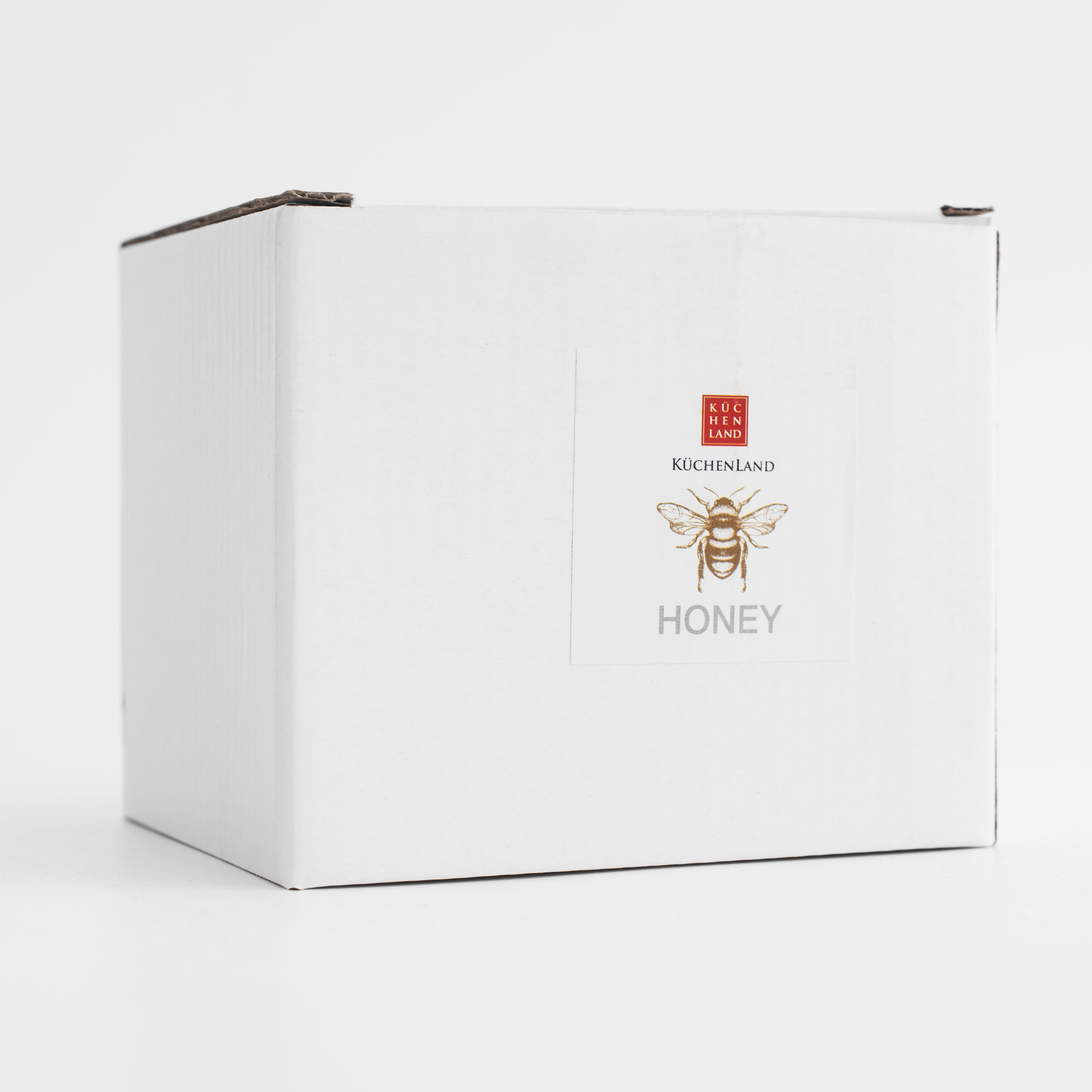 Кружка, 400 мл, керамика, молочно-золотистая, Пчела, Honey, image-5