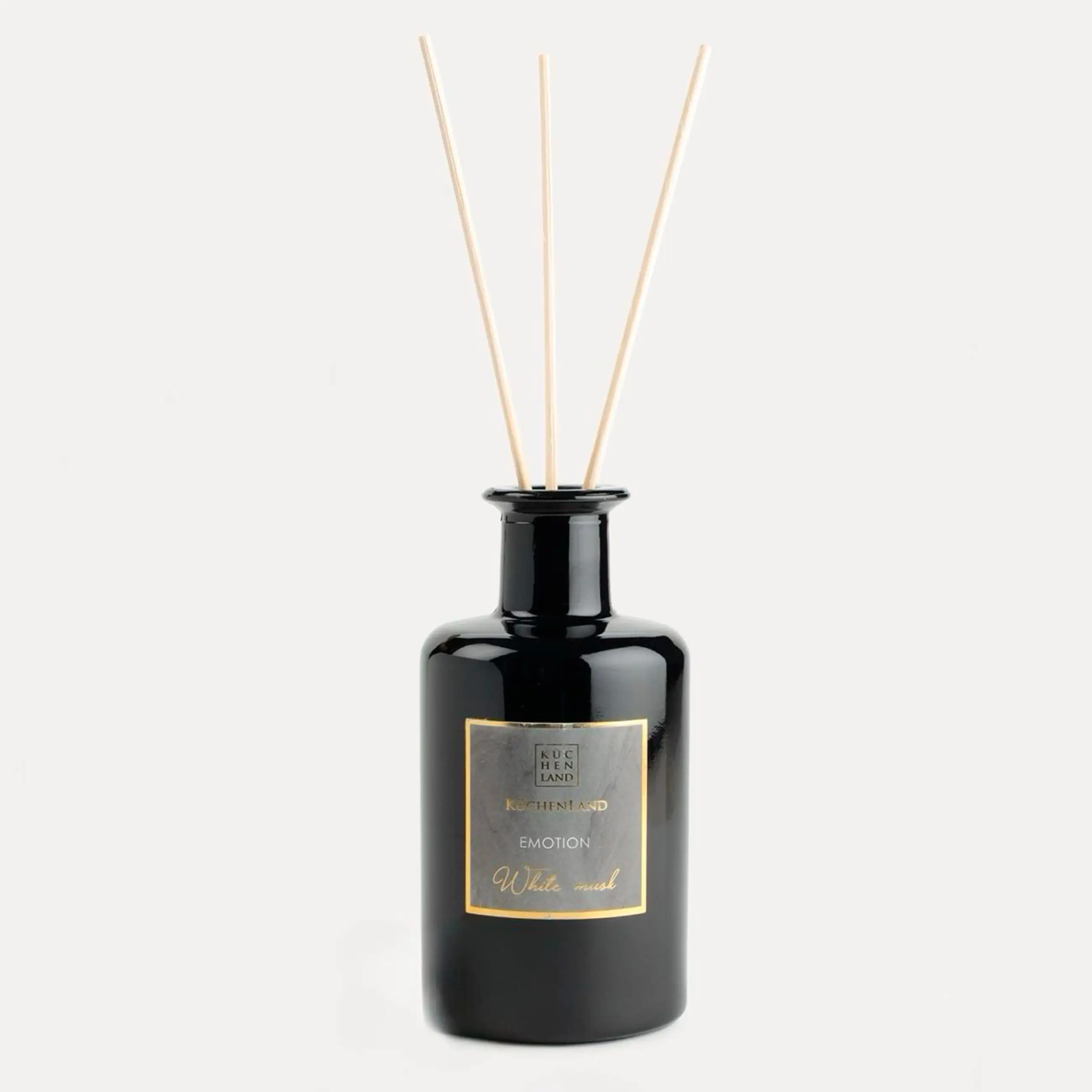 Ароматический диффузор, 230 мл, серый, White Musk, Emotion, image-0