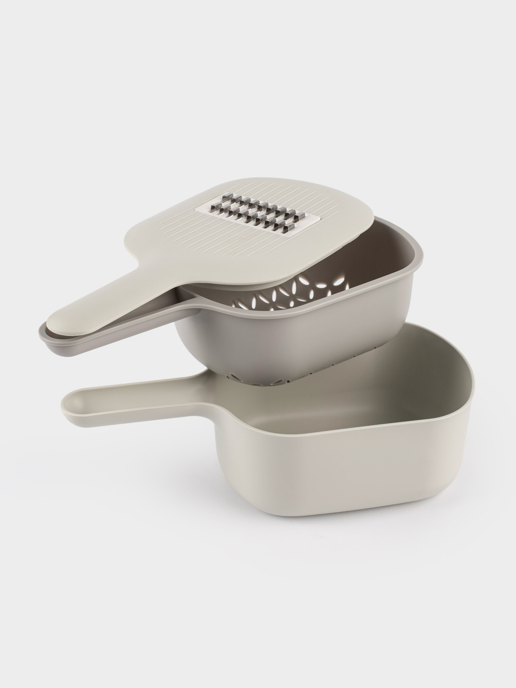 Үккіш, 29х14 см, 4 саптама, контейнері бар, тұтқасы бар, пластик/Болат, сұр, Matto, image-7