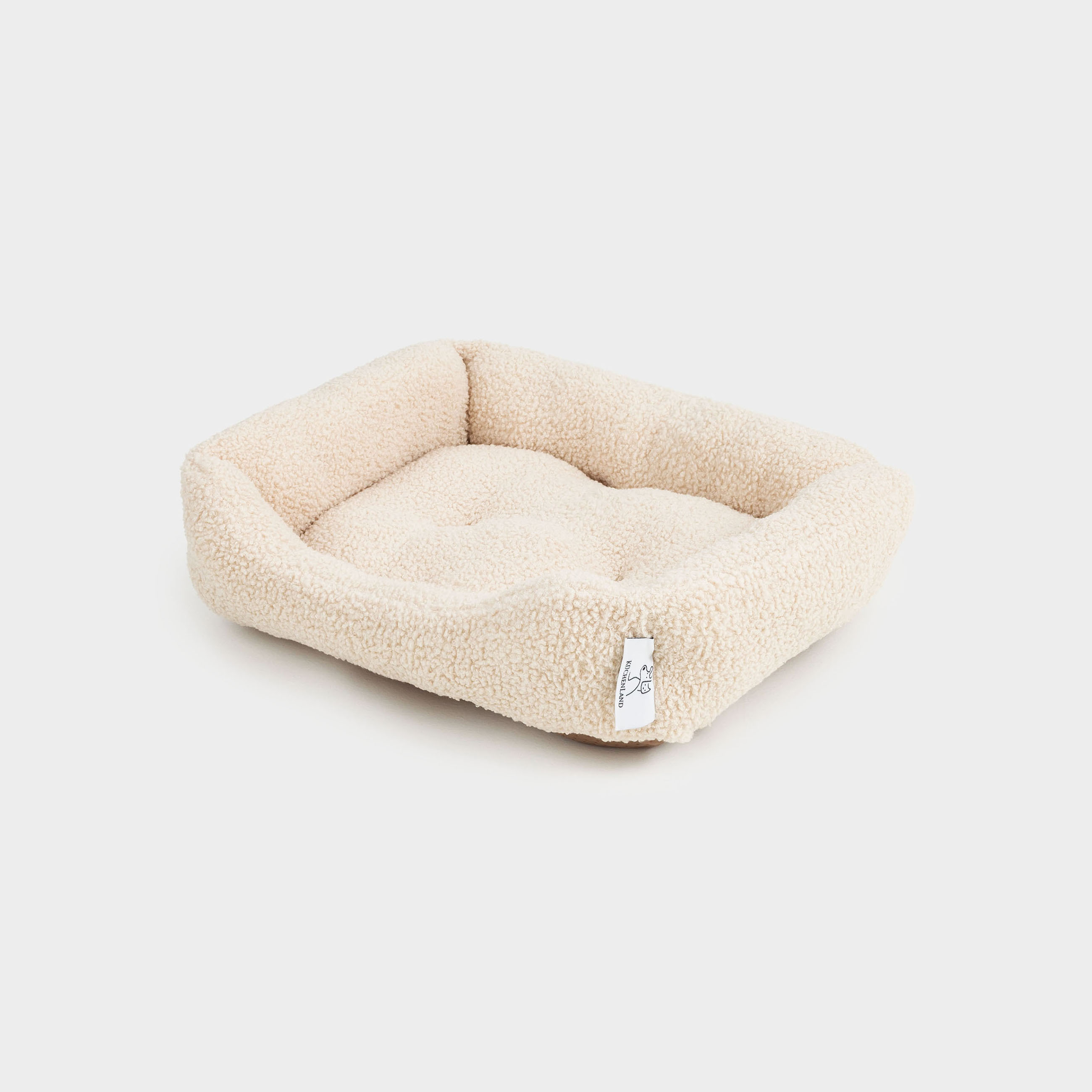 Лежак для животных, 47х39х12 см, полиэстер, бежевый, Cozy pet, image-1
