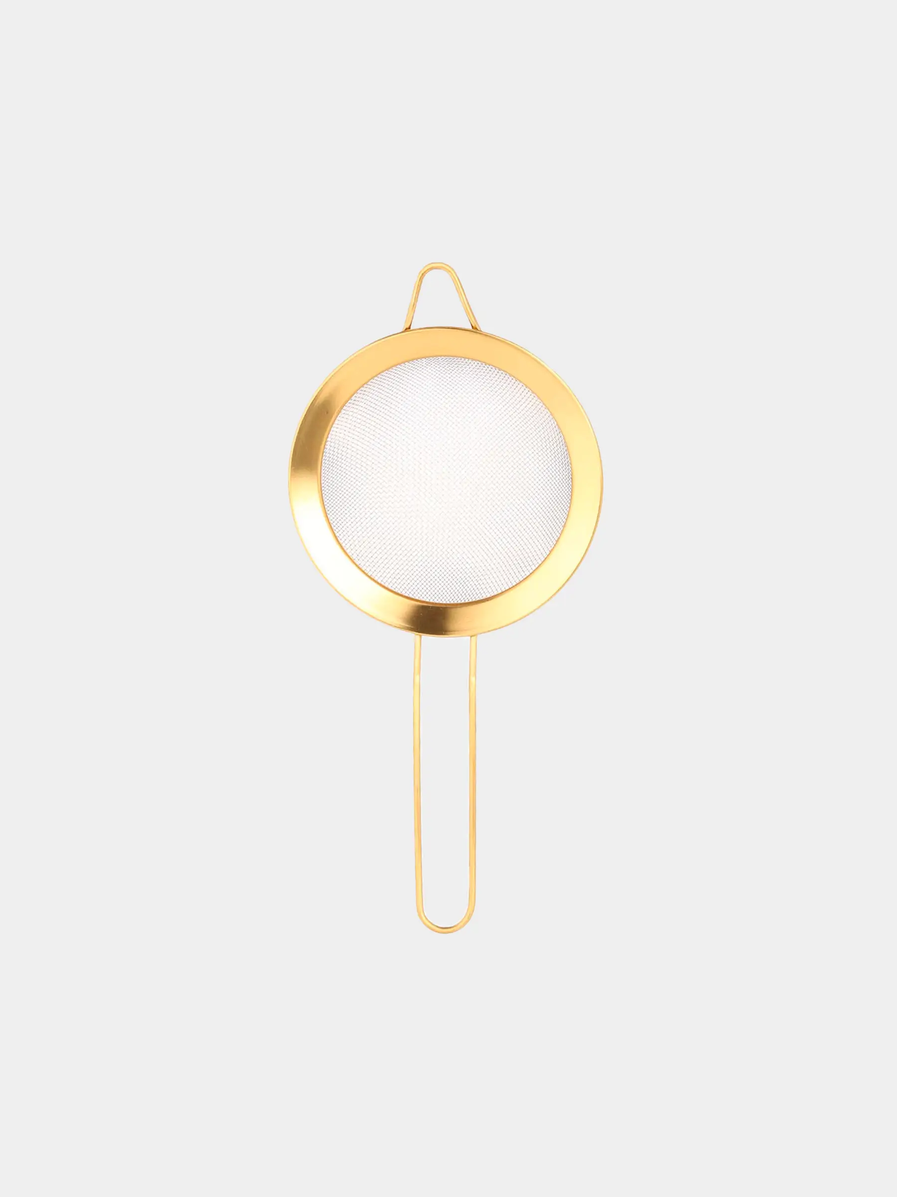 Елек, 12 см, тұтқасы бар, болат, алтын, Device gold