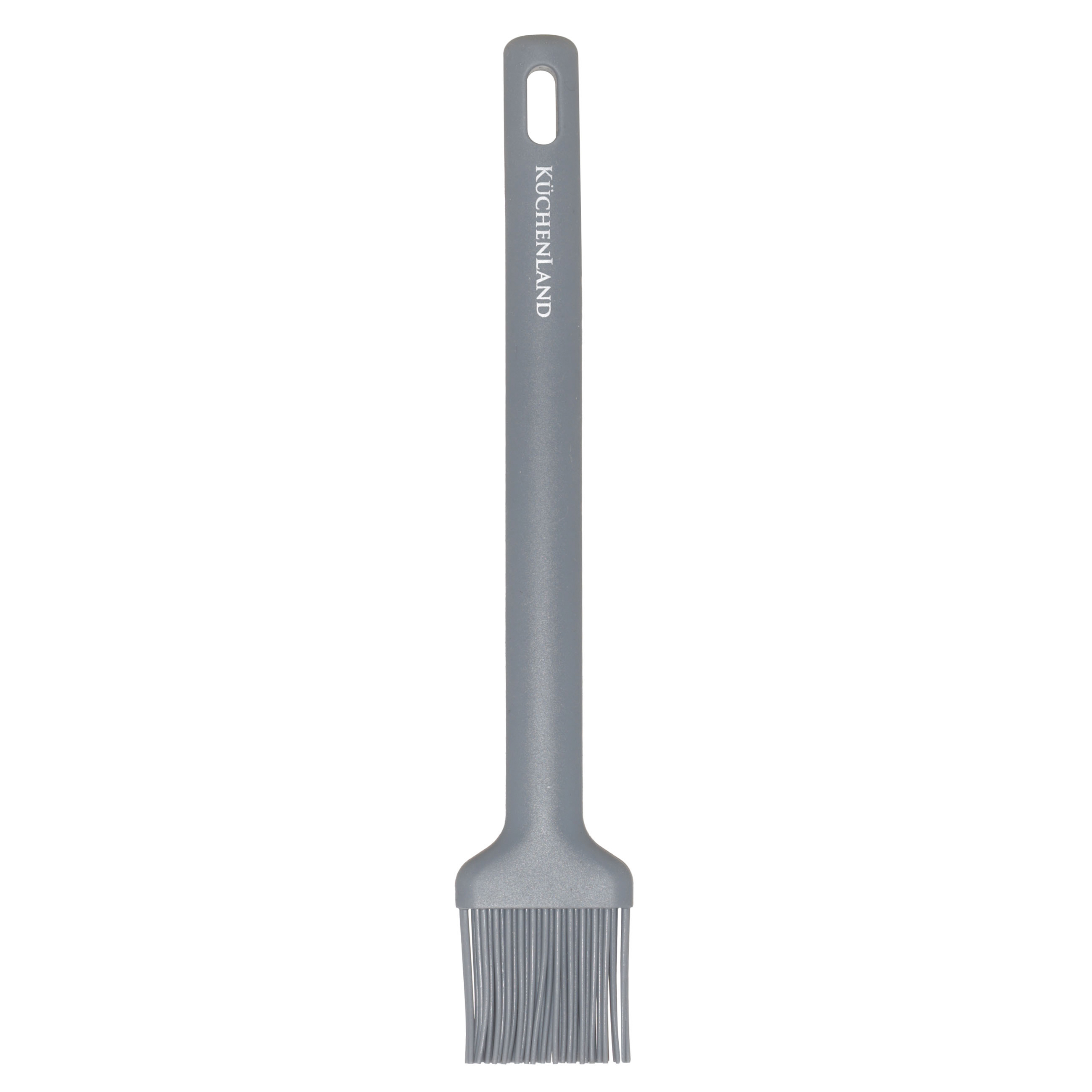 Ас үй жаққышы, 27 см, силикон, сұр, Grey steel, image-0