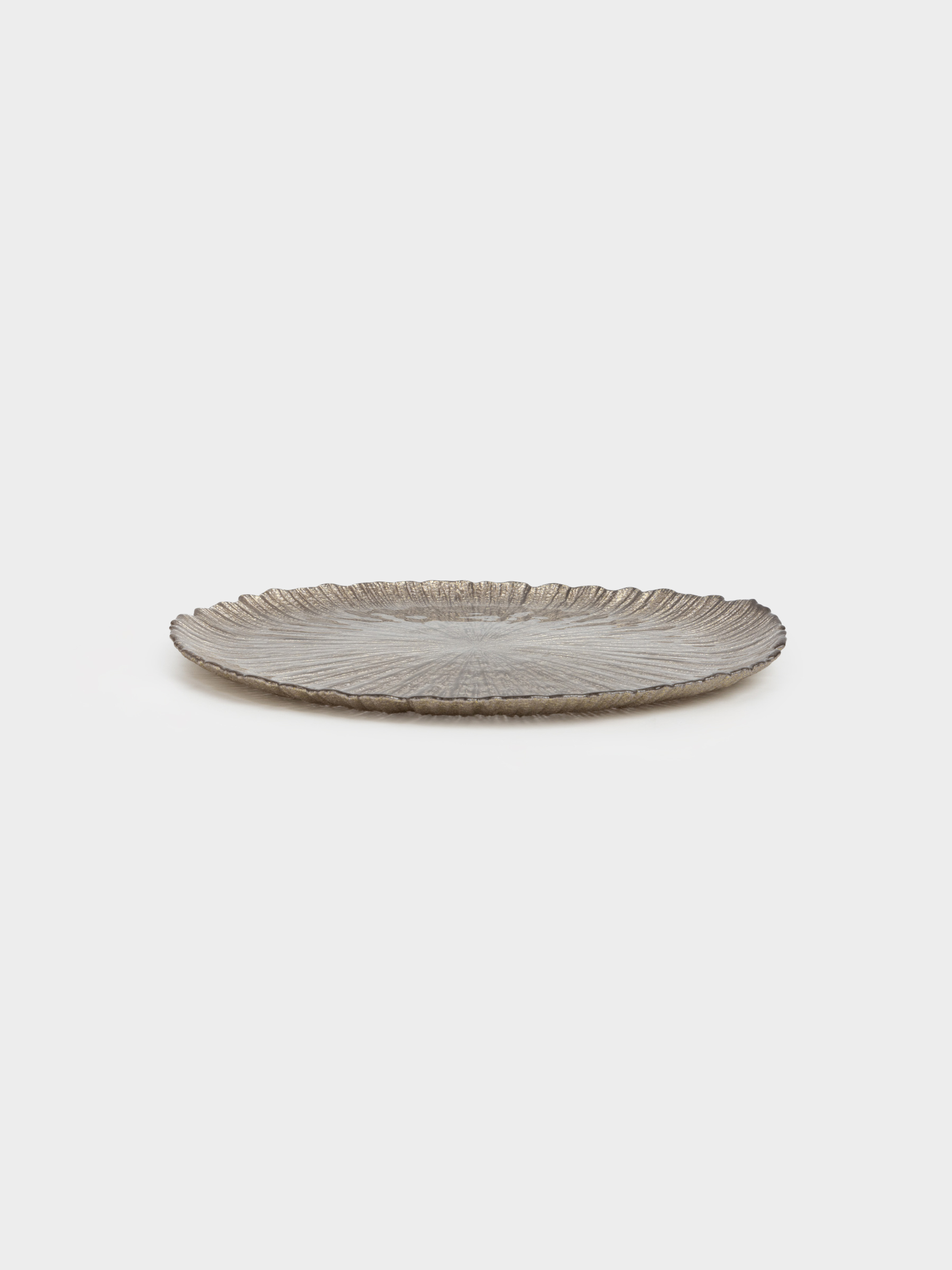 Түскі ас тәрелкесі, 28 см, шыны, қоңыр, Raisen, image-2