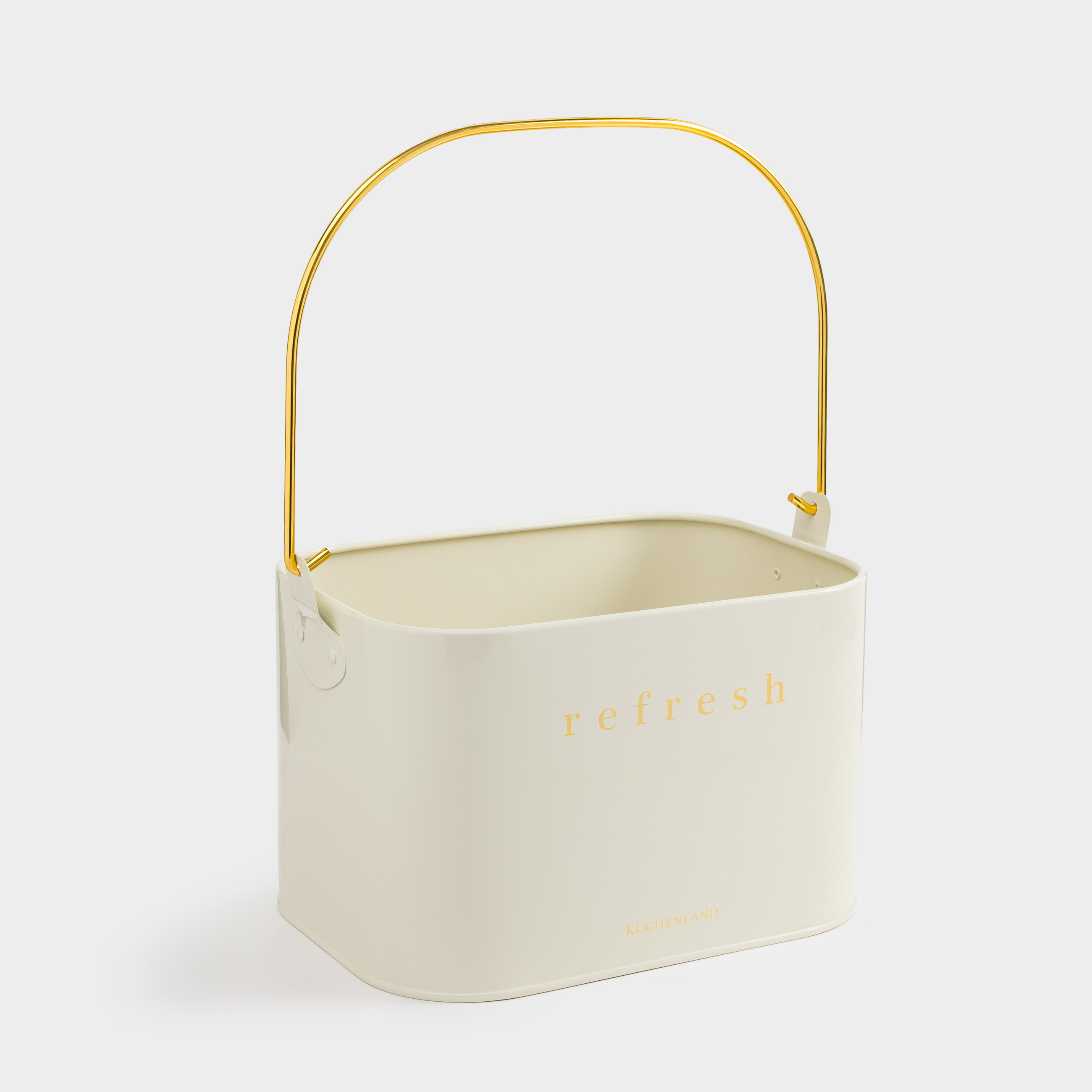 Органайзер для моющих средств, 21х15 см, переносной, металл, белый, Compact gold , image-2