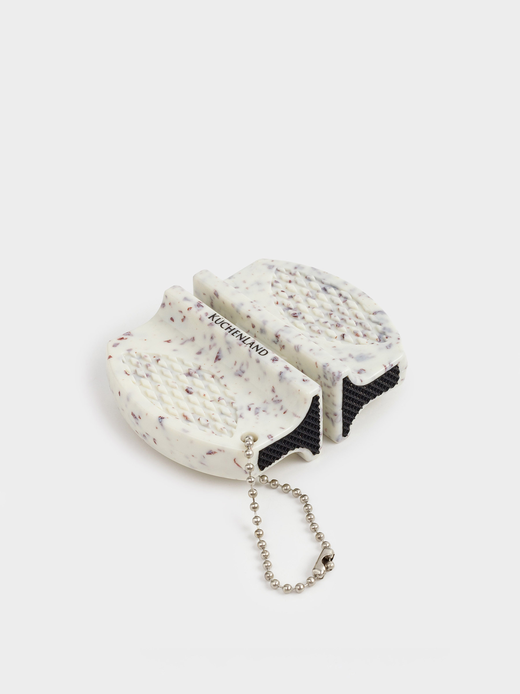 Точило для ножей, 7 см, пластик/сталь, молочное, Accessories, image-3
