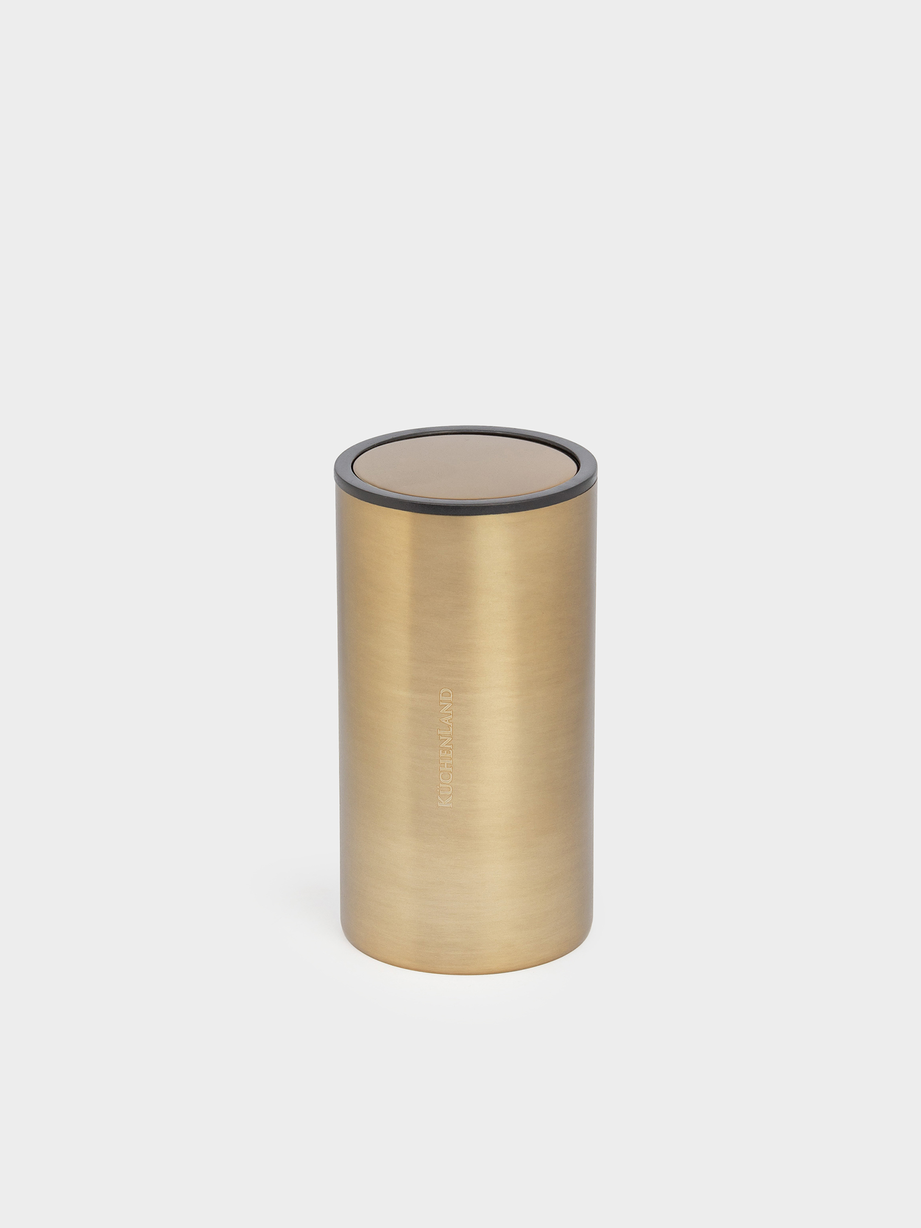 Контейнер для зубочисток, 10 см, сталь, золотистый, Classic gold