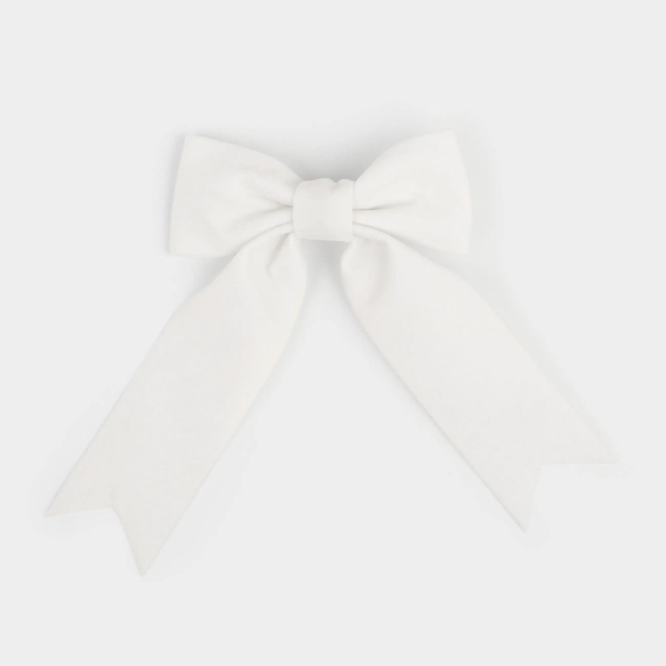 Сәндік әшекей, 15 см, қыстырғышта, полиэстер, түсті, Бантик, Bow velvet