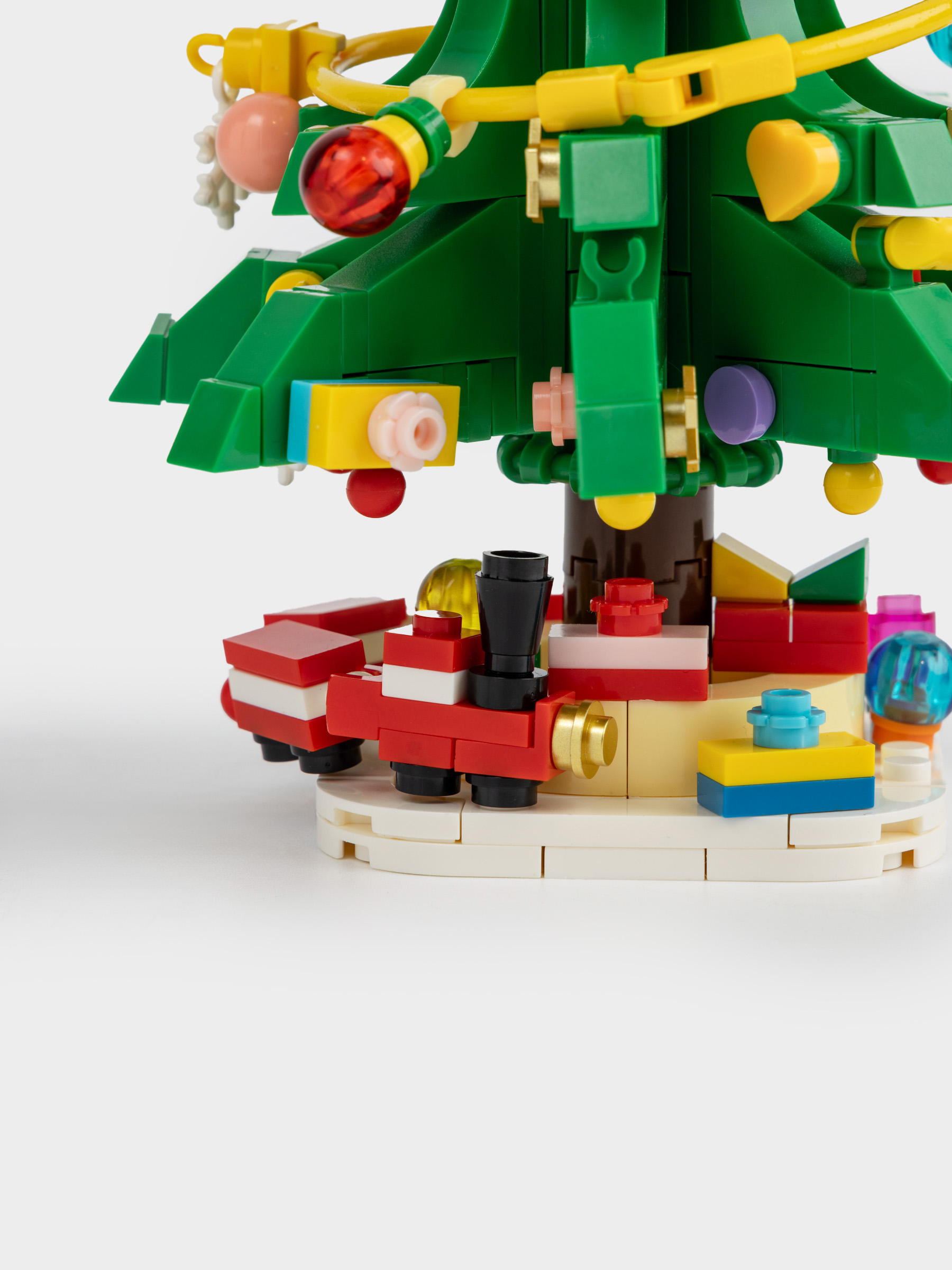 Конструктор, 19х11 см, 372 детали, пластик, цветной, Елочка, Hobby kids, image-3