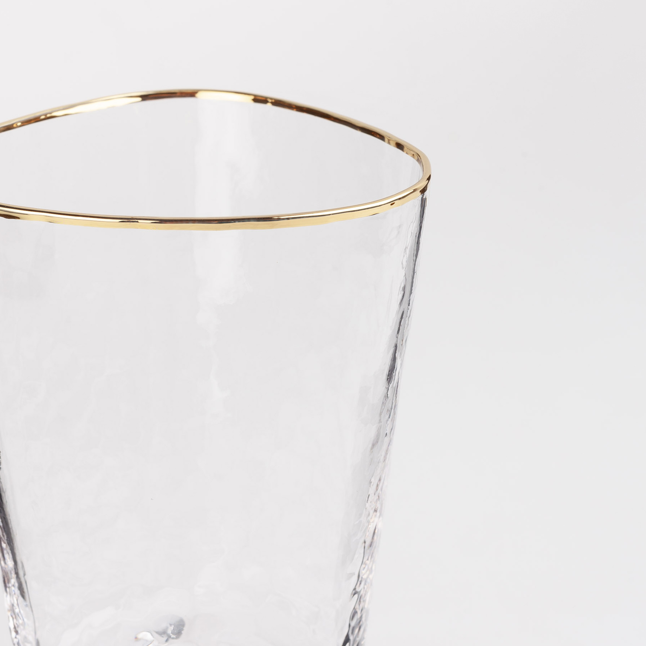 Шарап бокалы, 300 мл, 2 дана, шыны, Алтын жиегі бар, Triangle Gold изображение № 5