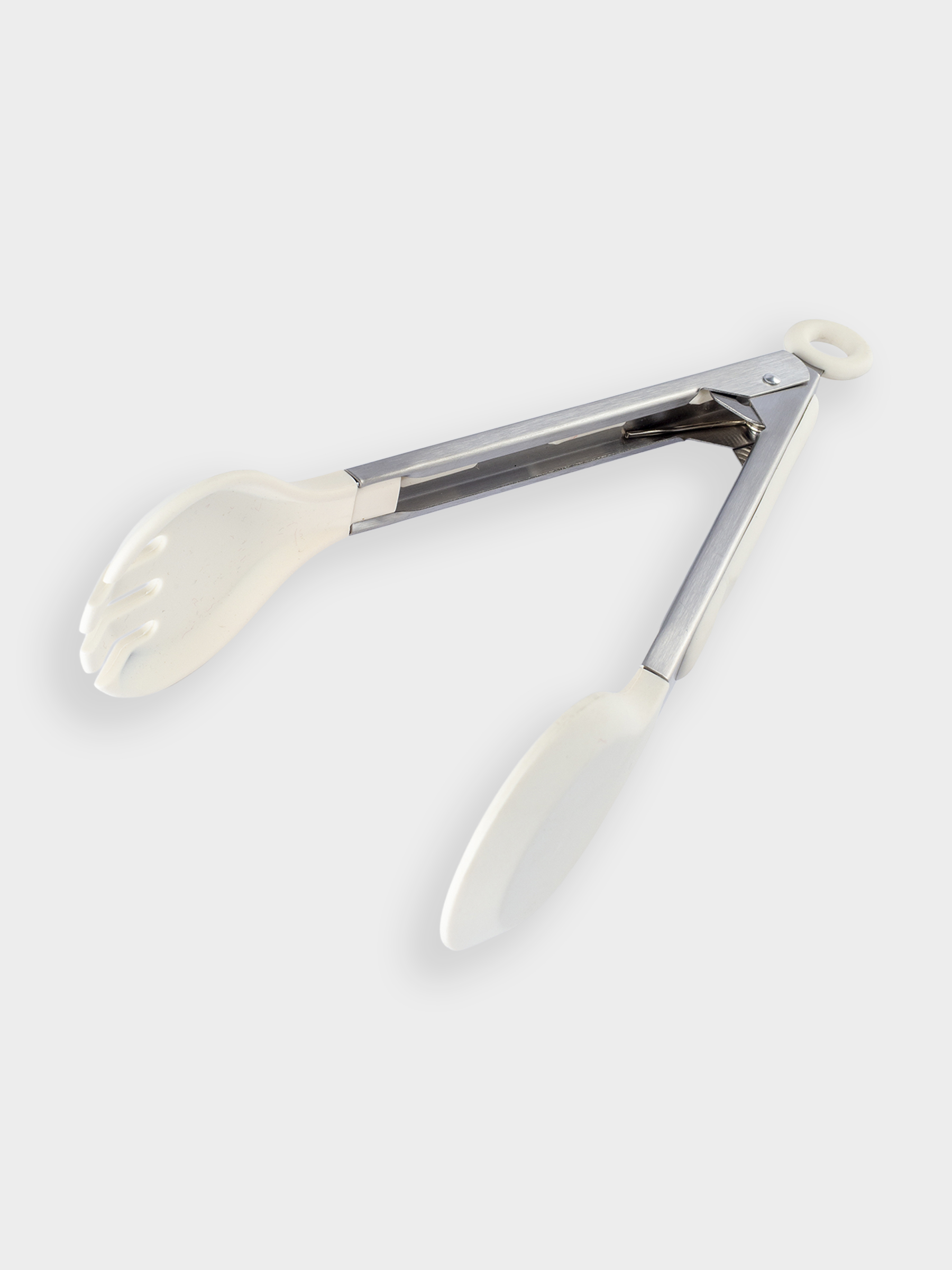 Ас үй қысқыштары, 25 см, паста мен салатқа, силикон / Болат, сүт, Soft Kitchen, image-2