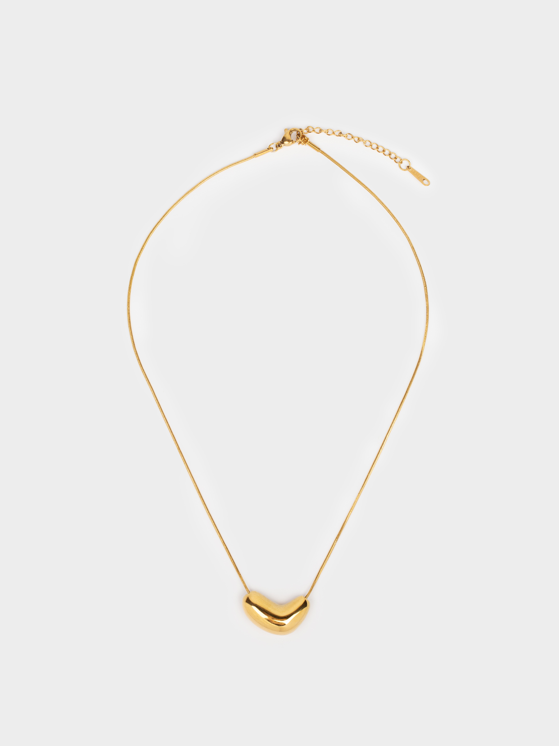 Шынжыр, 45 см, аспасы бар, металл, алтын, Jewelry, image-0