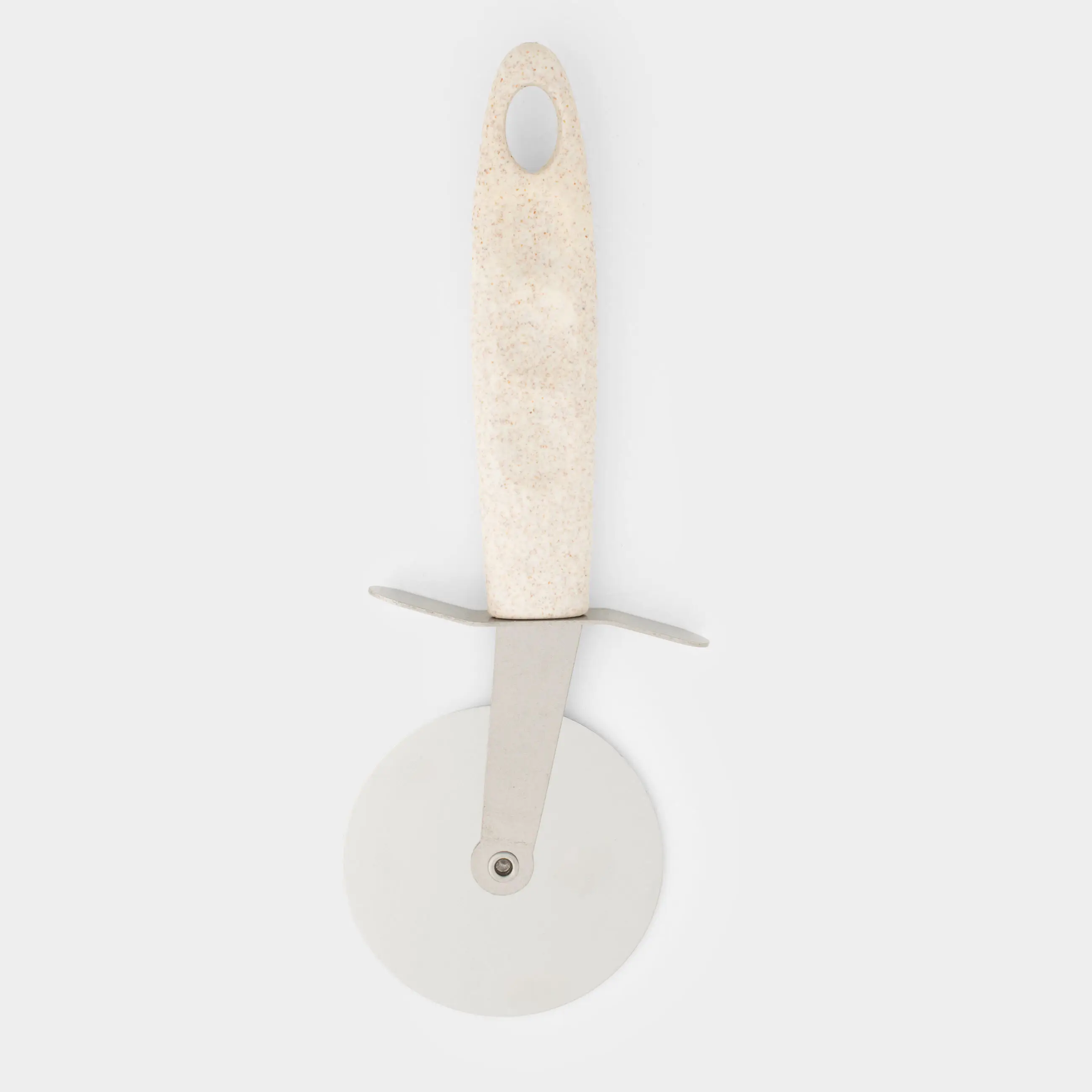 Нож для пиццы, 20 см, сталь/пластик, бежевый, в крапинку, Soft speckled, image-0