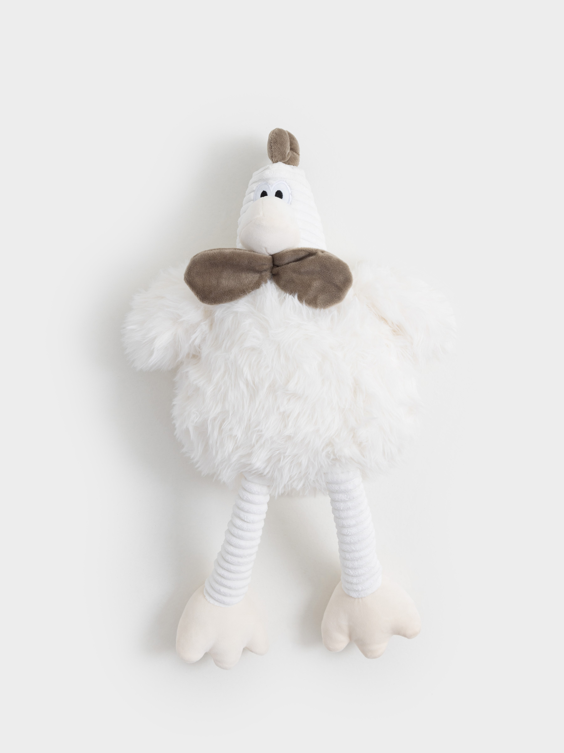 Ойыншық, 55 см, жұмсақ, полиэстер, сүт түстес, әтеш, Rooster, image-4