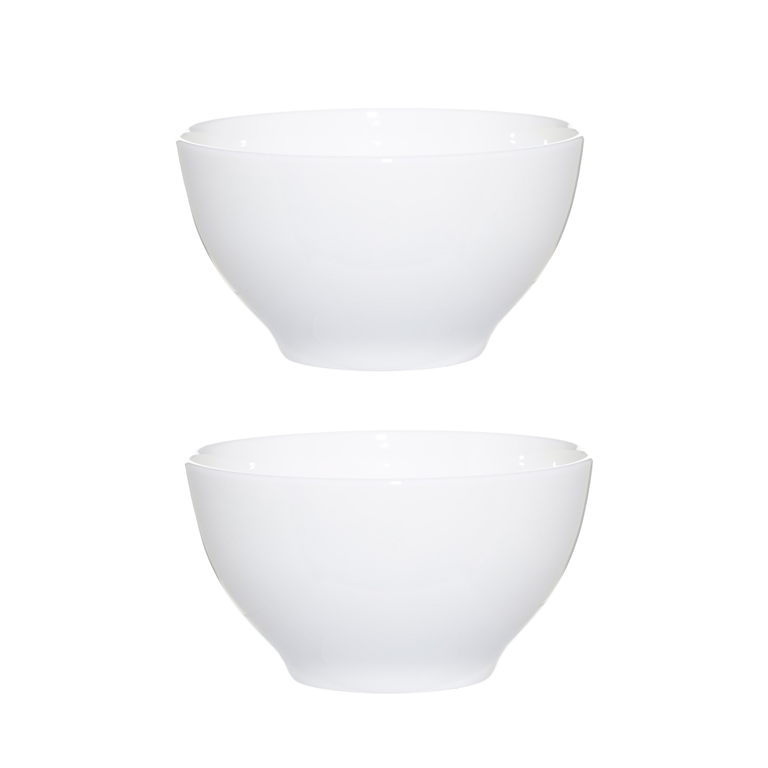 Пиала, 12х6 см, 2 шт, фарфор F, белая, Ideal white, image-0