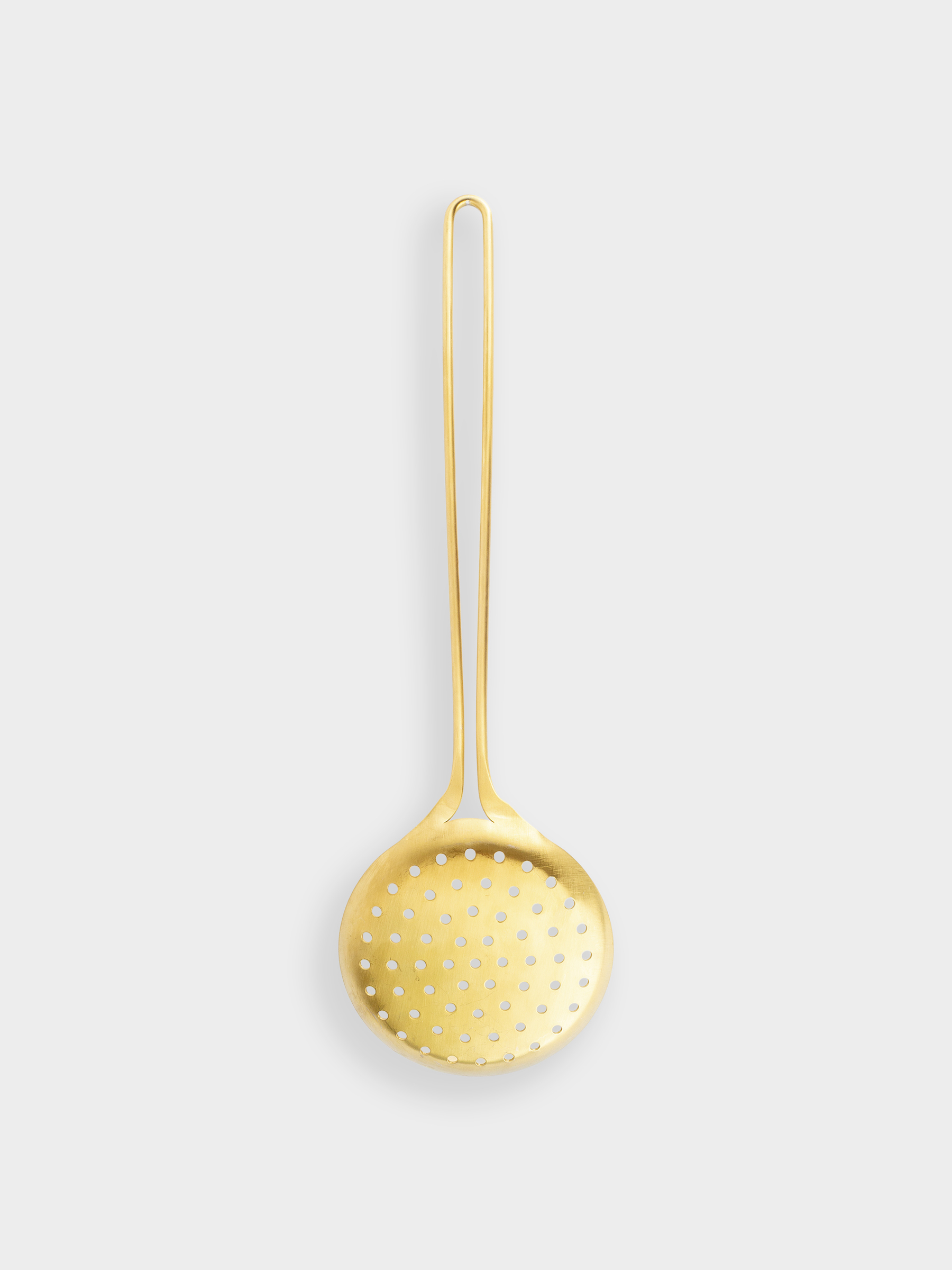 Шумовка, 37 см, сталь, золотистая, Device gold