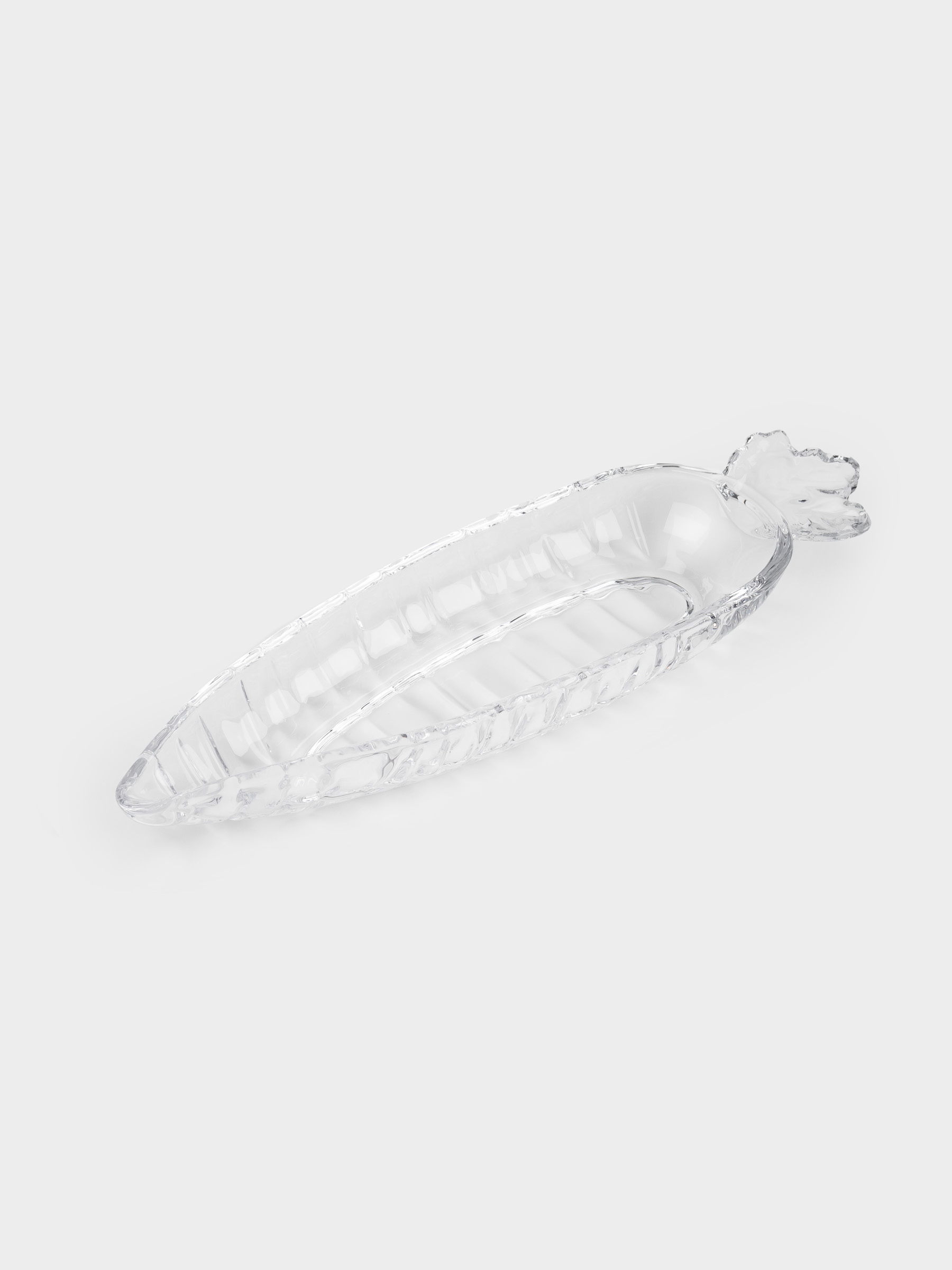 Блюдо, 27х8 см, стекло, Морковь, Clear pattern, image-0
