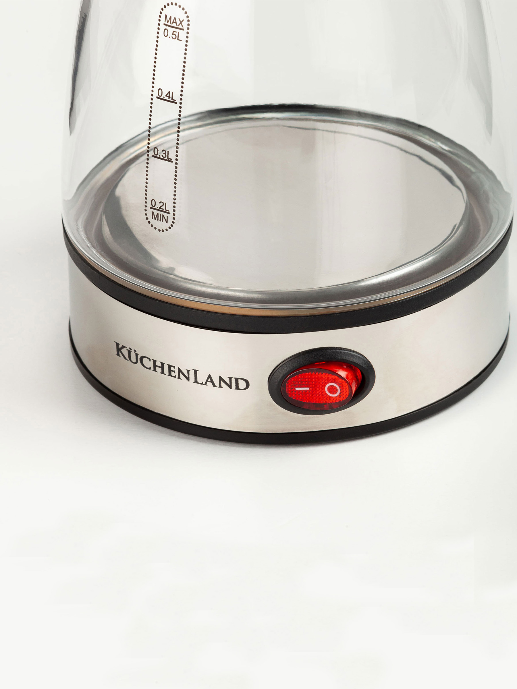 Турка электрическая, 500 мл, стекло/пластик, Comfort, image-3