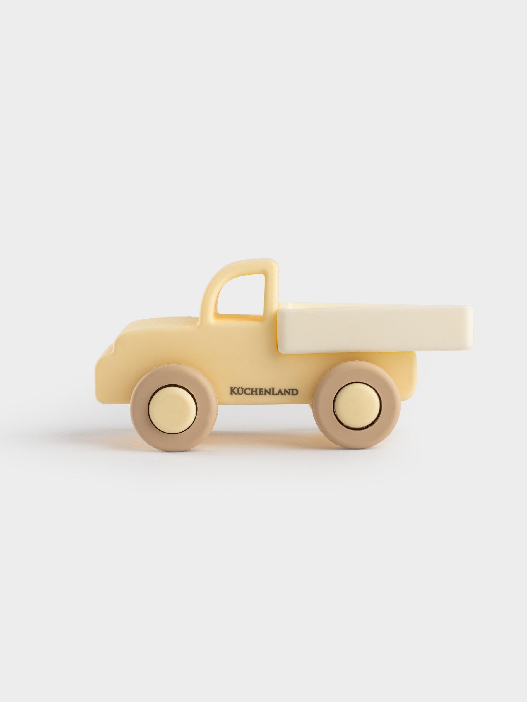 Игрушка, 11х6 см, силикон, бежевая, Грузовик, Kiddy, image-4
