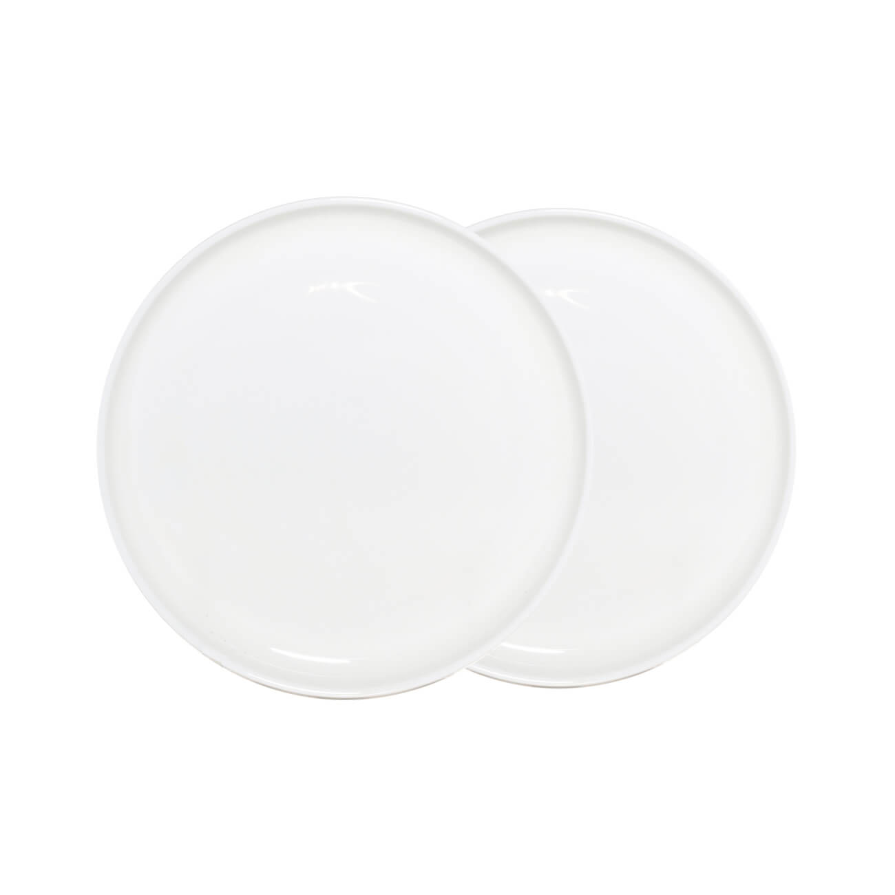 Десерт тәрелкесі, 20 см, 2 дана, фарфор F, ақ, Ideal white, image-0